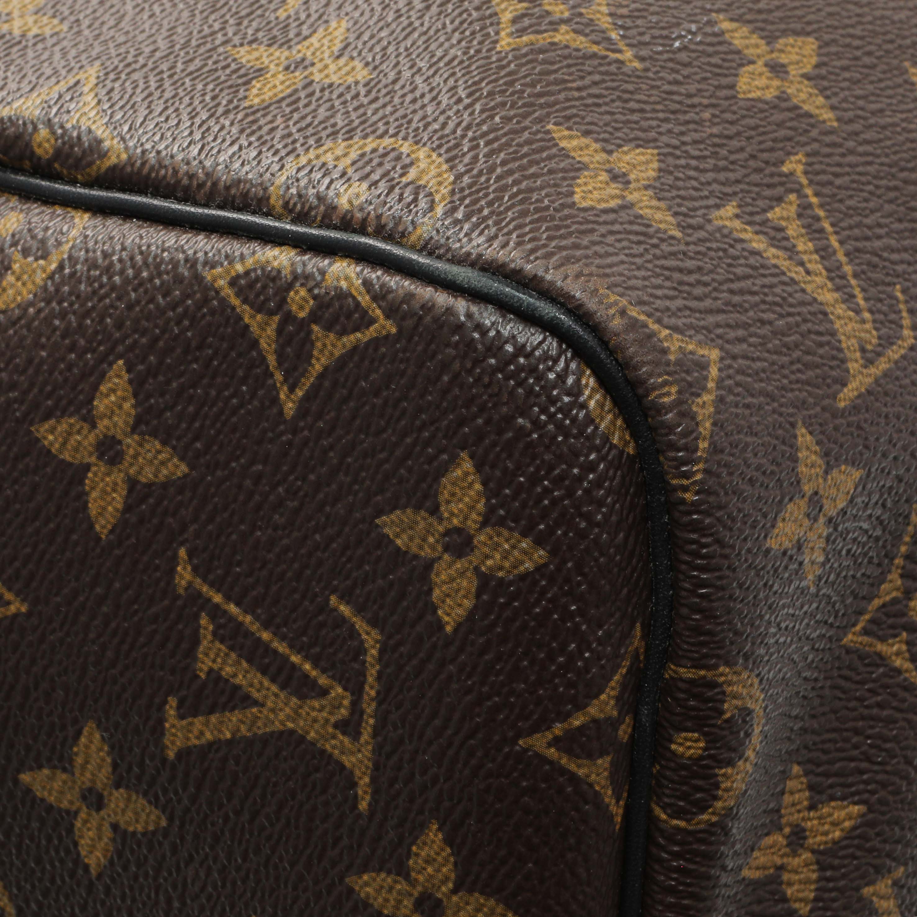 Louis Vuitton Monogram Macassar Keepall 55 Bandouliere - Image 4