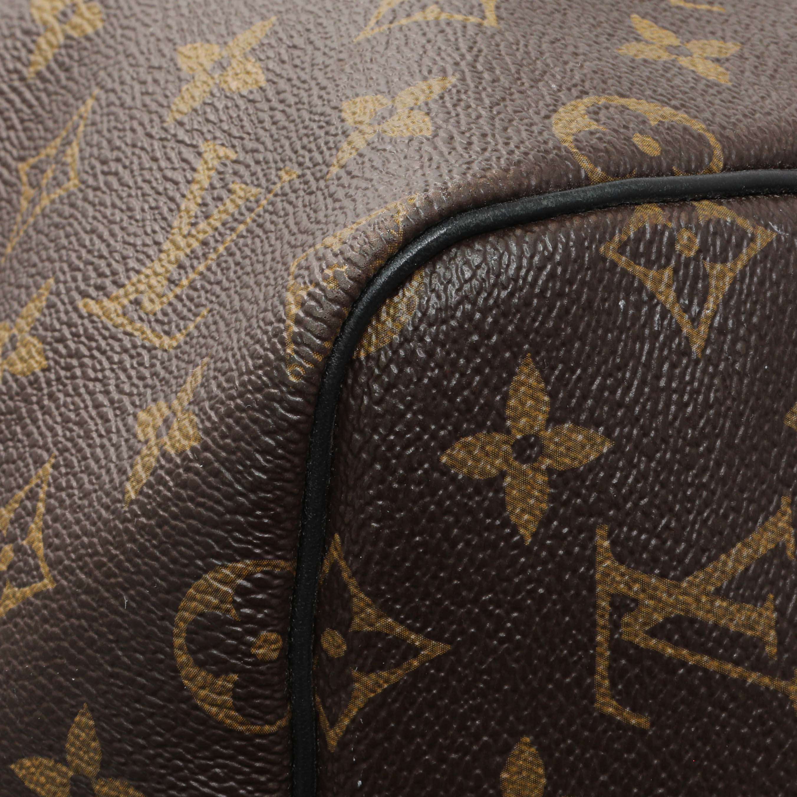 Louis Vuitton Monogram Macassar Keepall 55 Bandouliere - Image 5