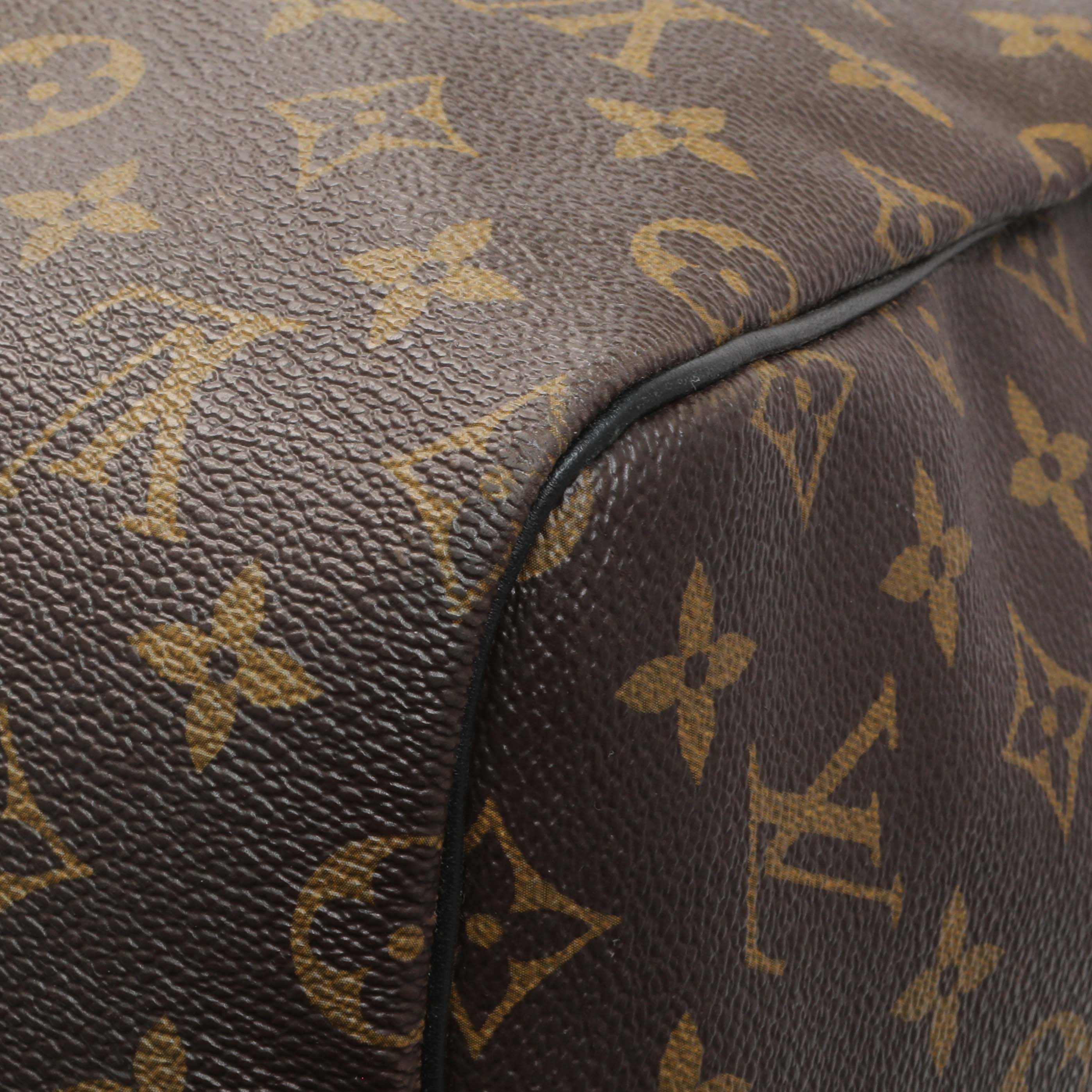 Louis Vuitton Monogram Macassar Keepall 55 Bandouliere - Image 7