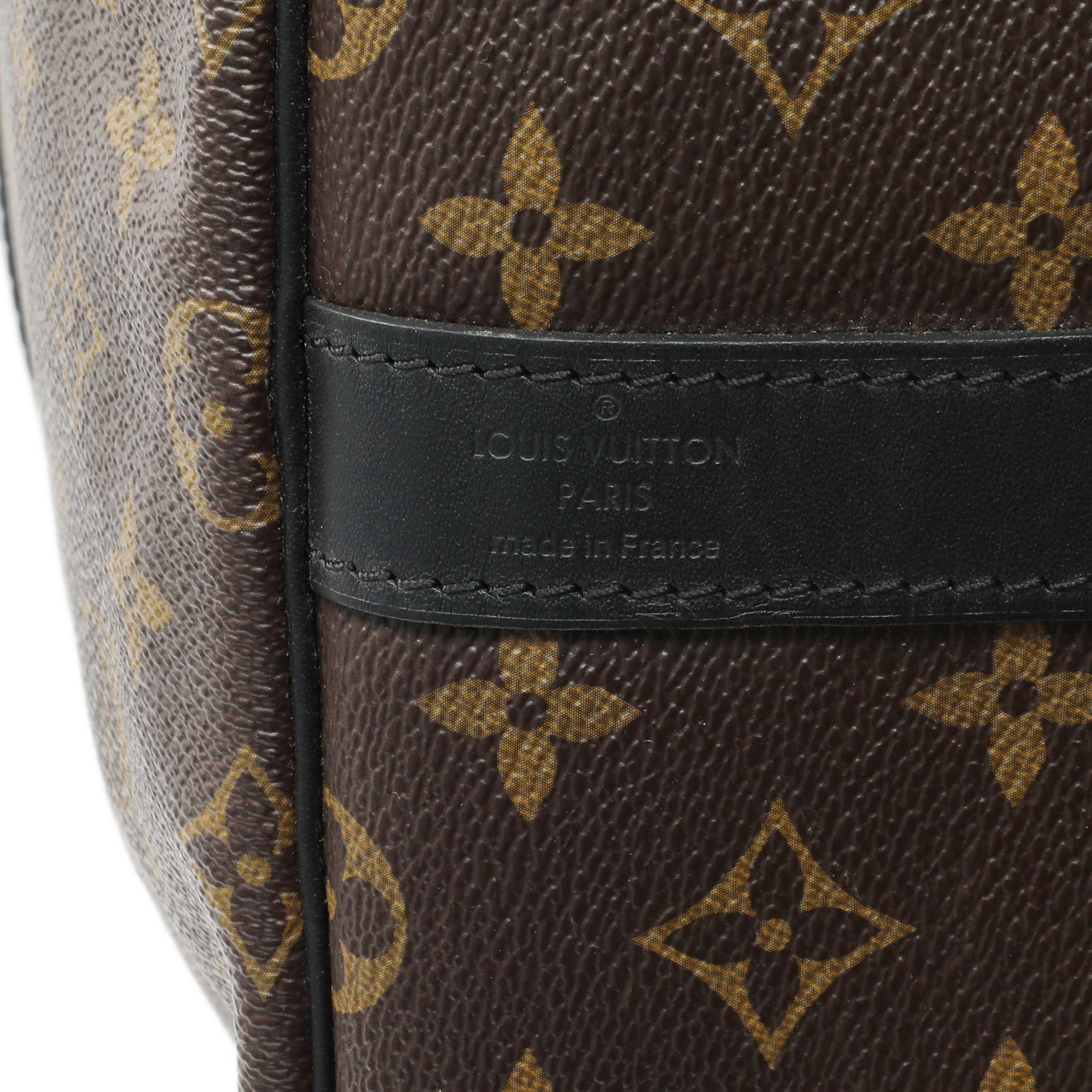 Louis Vuitton Monogram Macassar Keepall 55 Bandouliere - Image 9