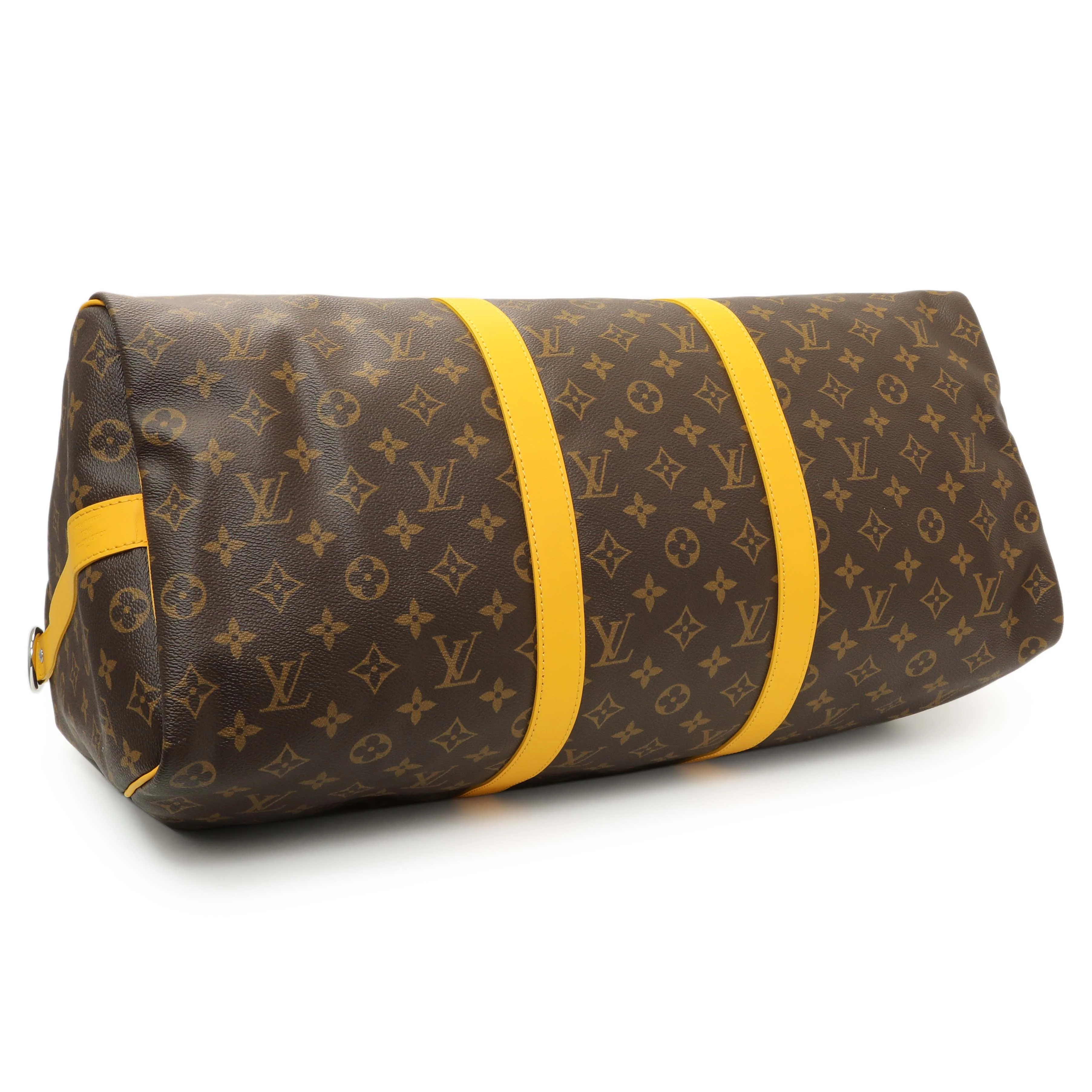 Louis Vuitton Monogram Macassar Keepall Bandouliere 50 - Image 3