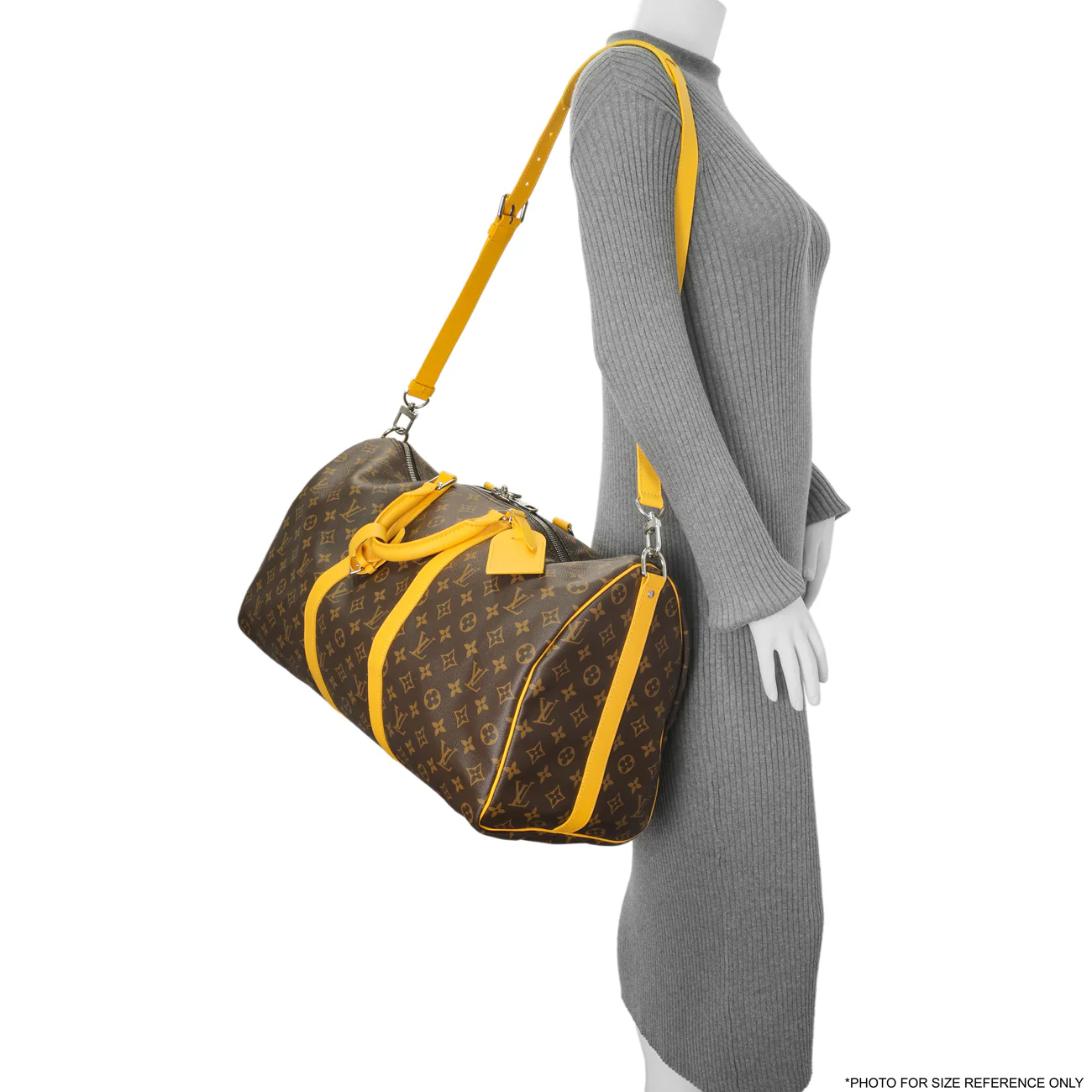 Louis Vuitton Monogram Macassar Keepall Bandouliere 50 - Image 6
