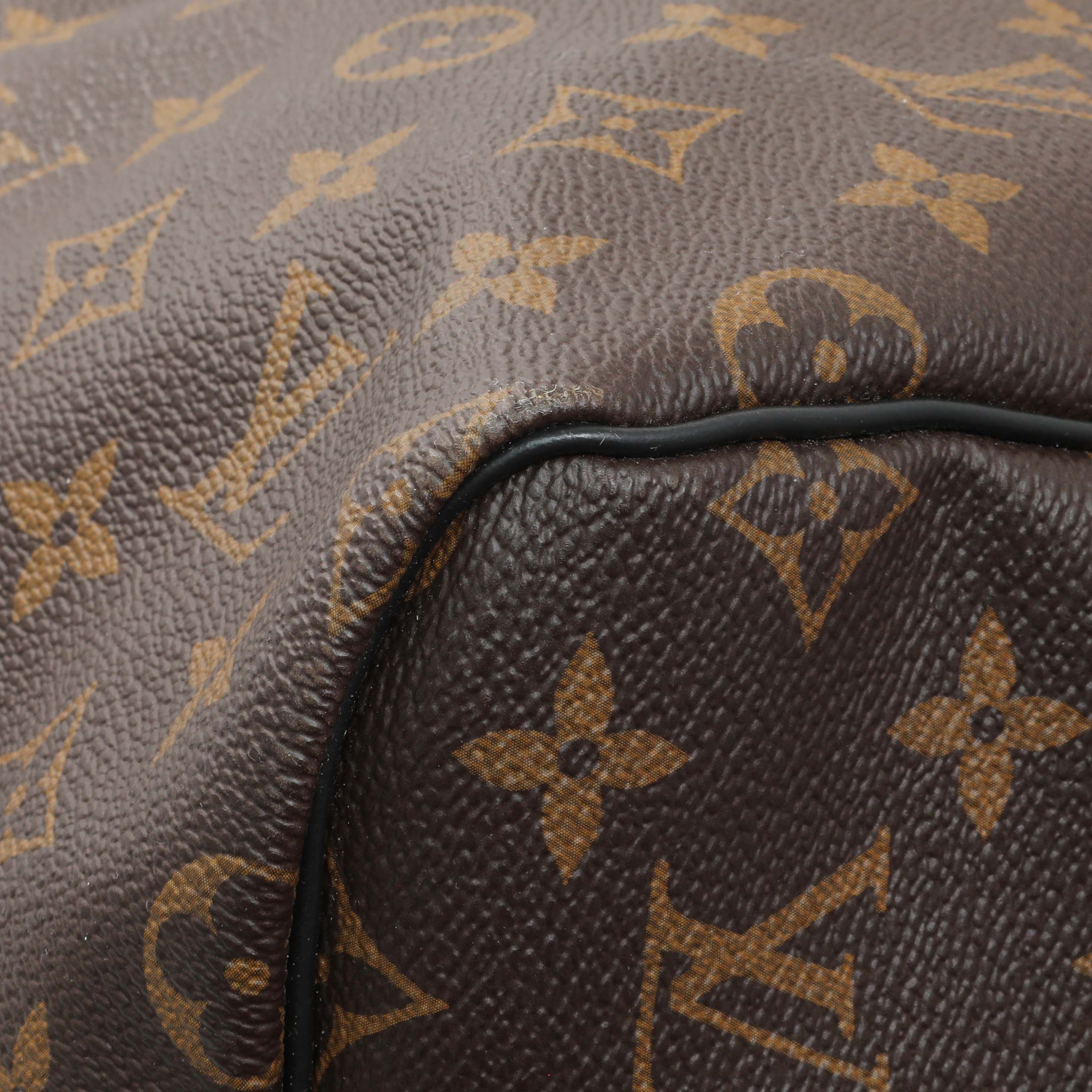 Louis Vuitton Monogram Macassar Keepall Bandouliere 55 - Image 5