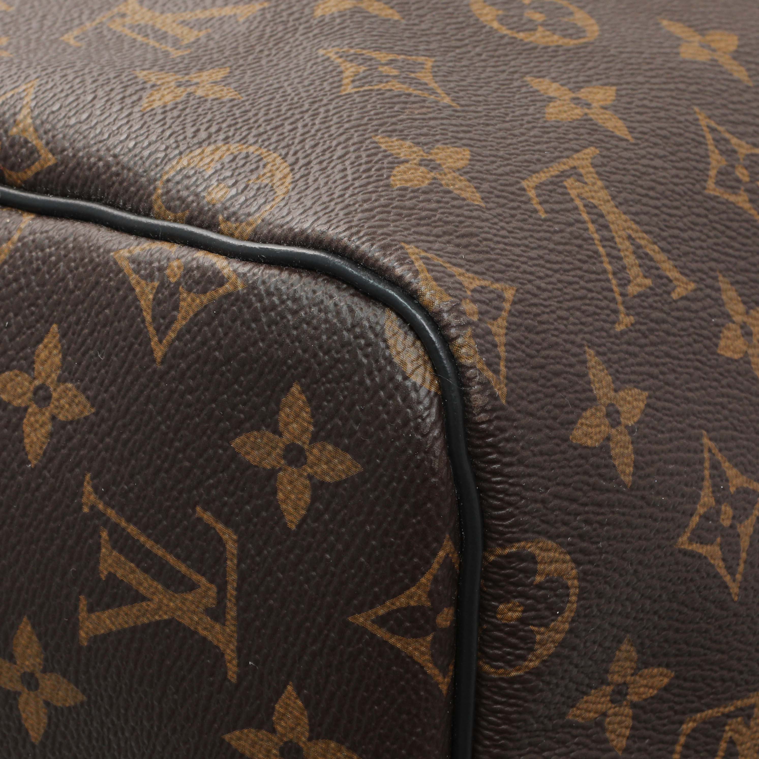 Louis Vuitton Monogram Macassar Keepall Bandouliere 55 - Image 6