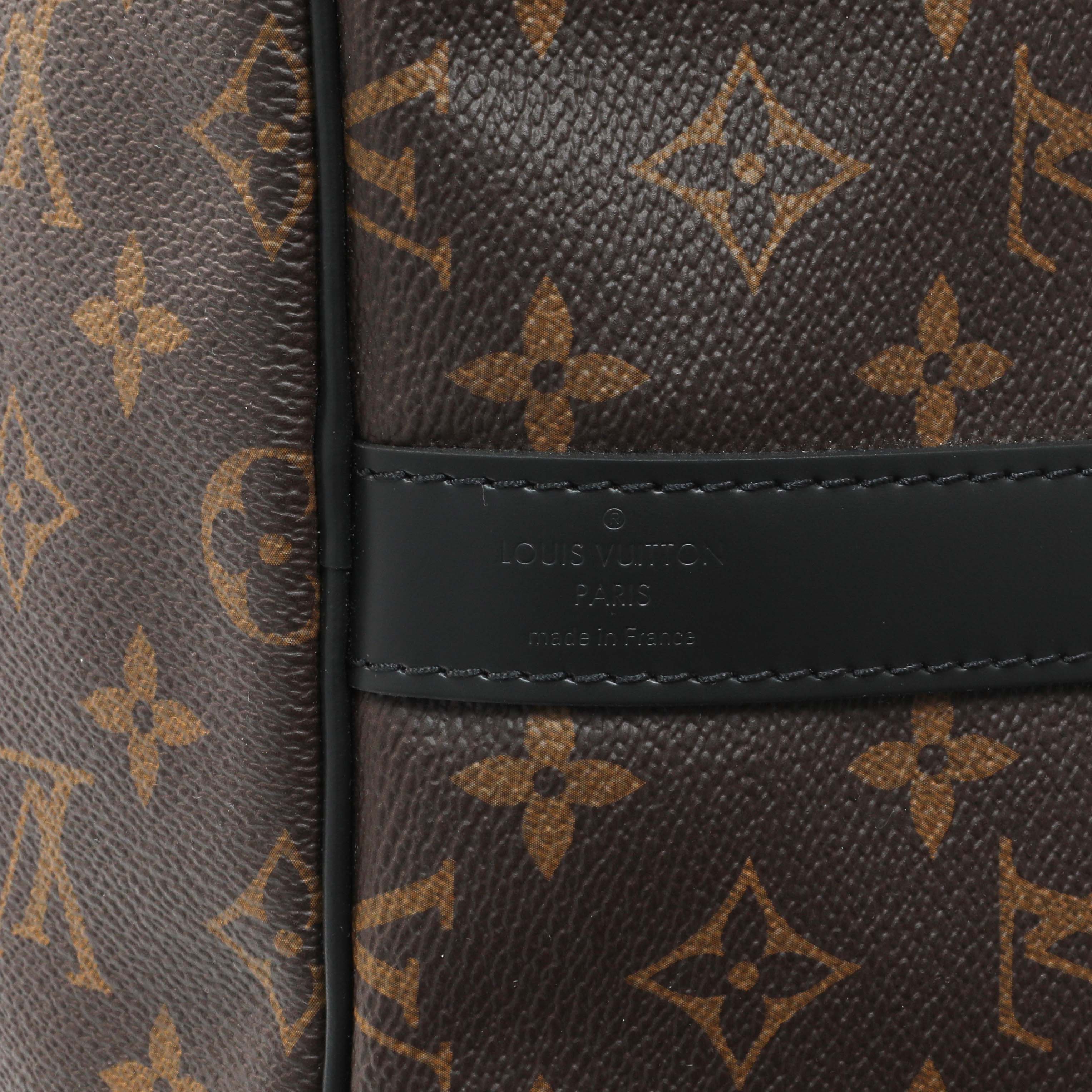 Louis Vuitton Monogram Macassar Keepall Bandouliere 55 - Image 9