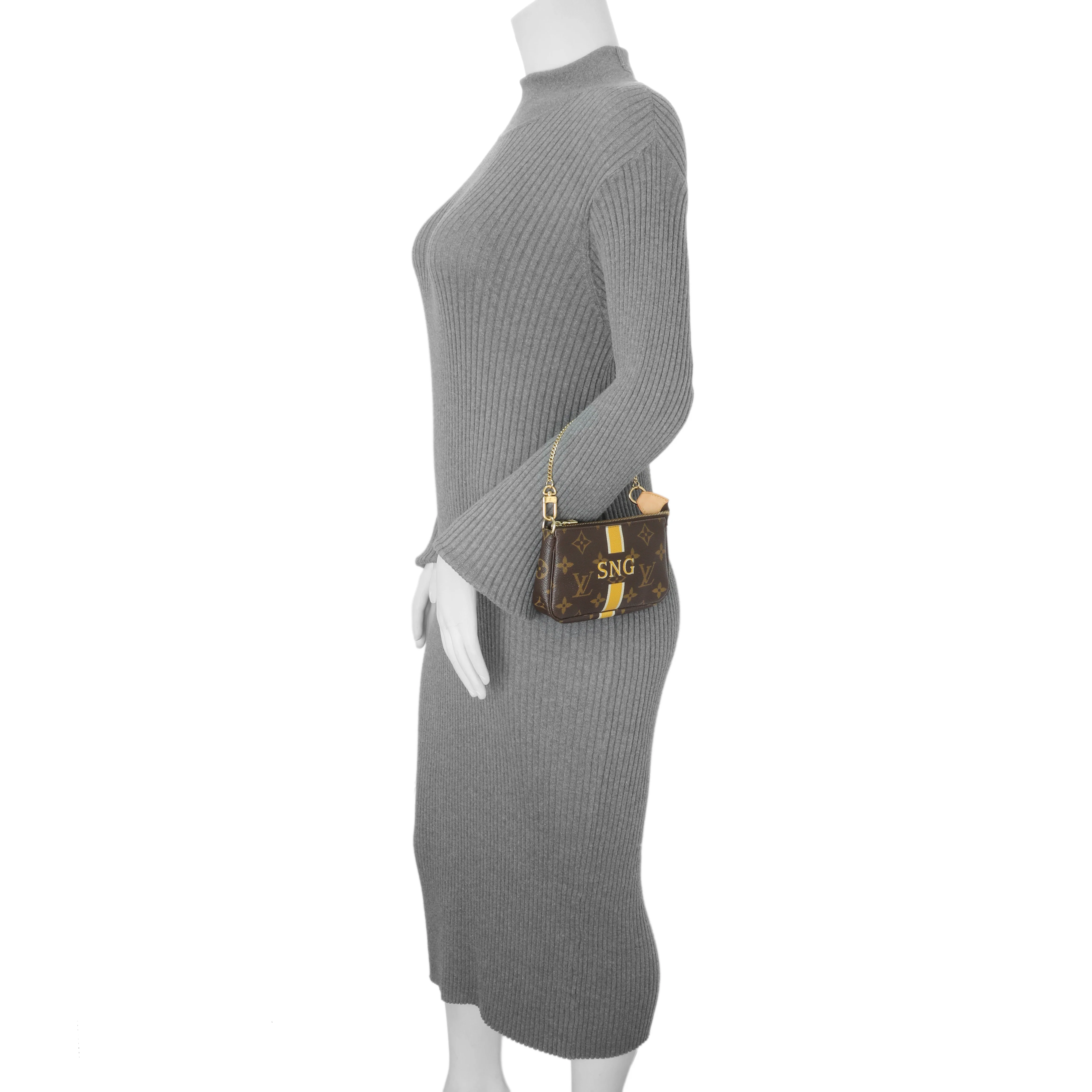 Louis Vuitton Monogram Mini Pochette Accessories - Image 8