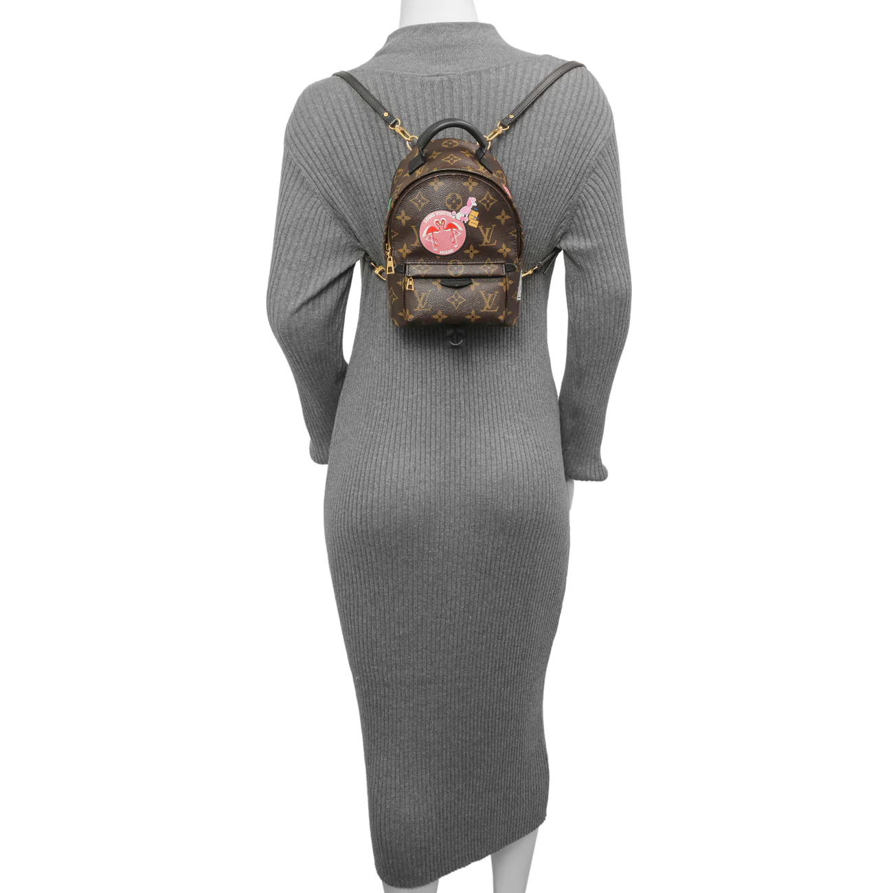 Louis Vuitton Monogram My World Tour Palm Springs Backpack Mini - Image 11