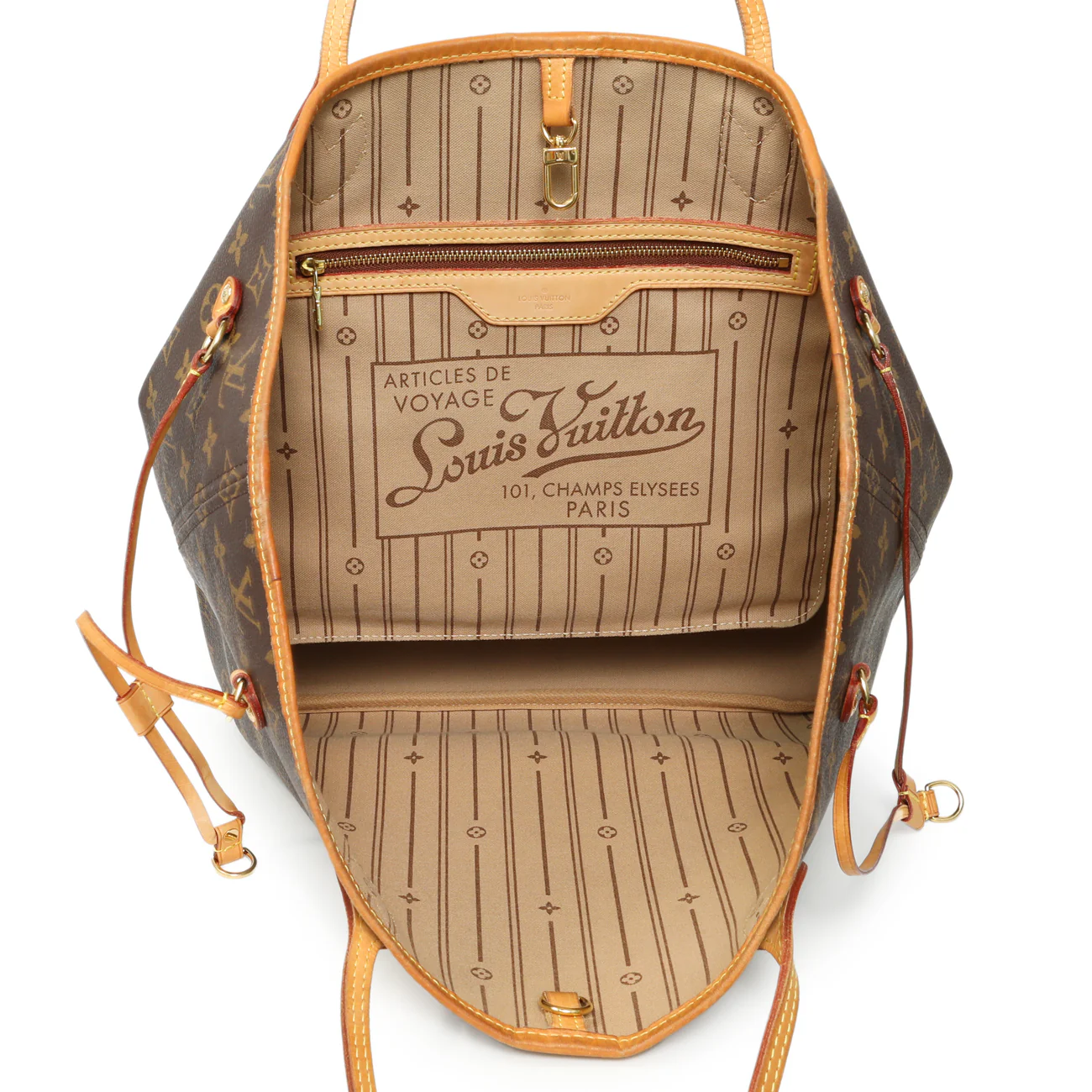 Louis Vuitton Monogram Neverfull MM - Image 8