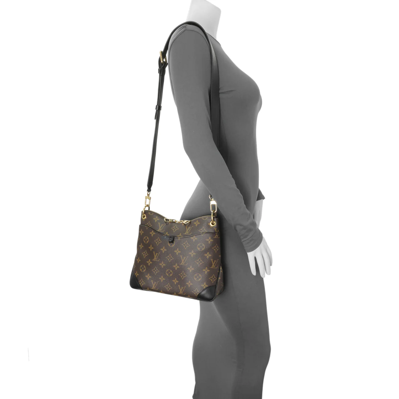 Louis Vuitton Monogram Odeon PM Black - Image 9