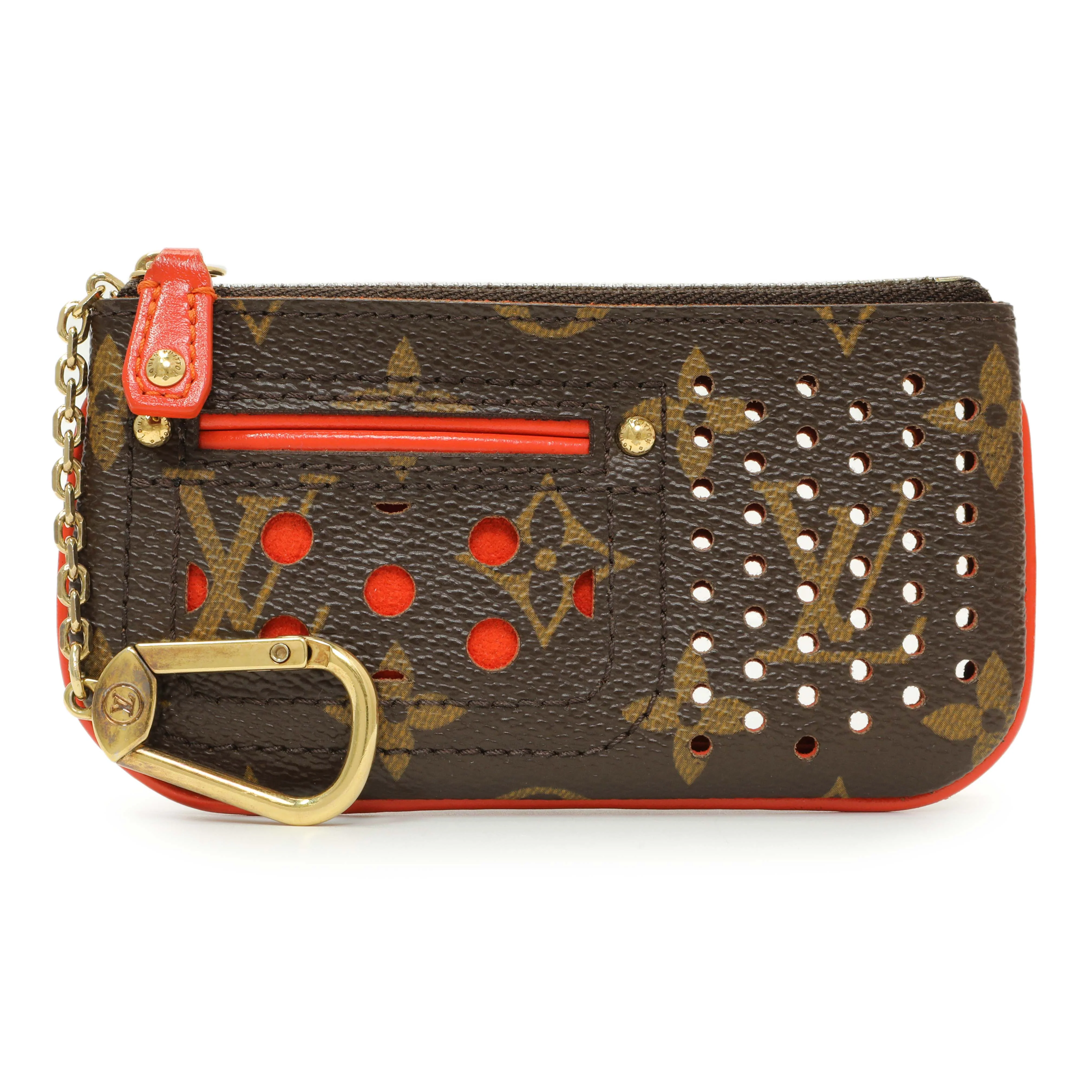 Louis Vuitton Monogram Perforated Key Pouch