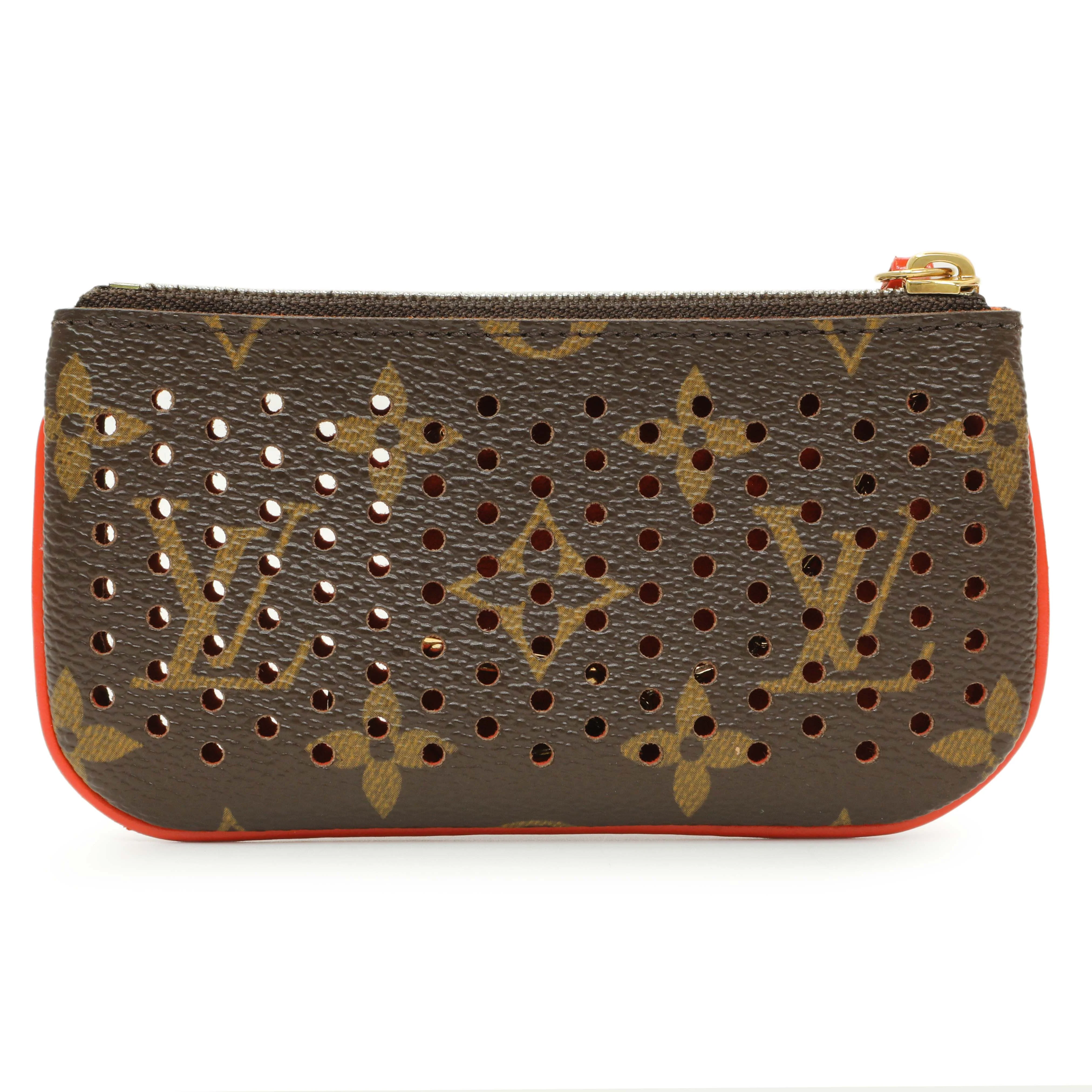 Louis Vuitton Monogram Perforated Key Pouch - Image 2