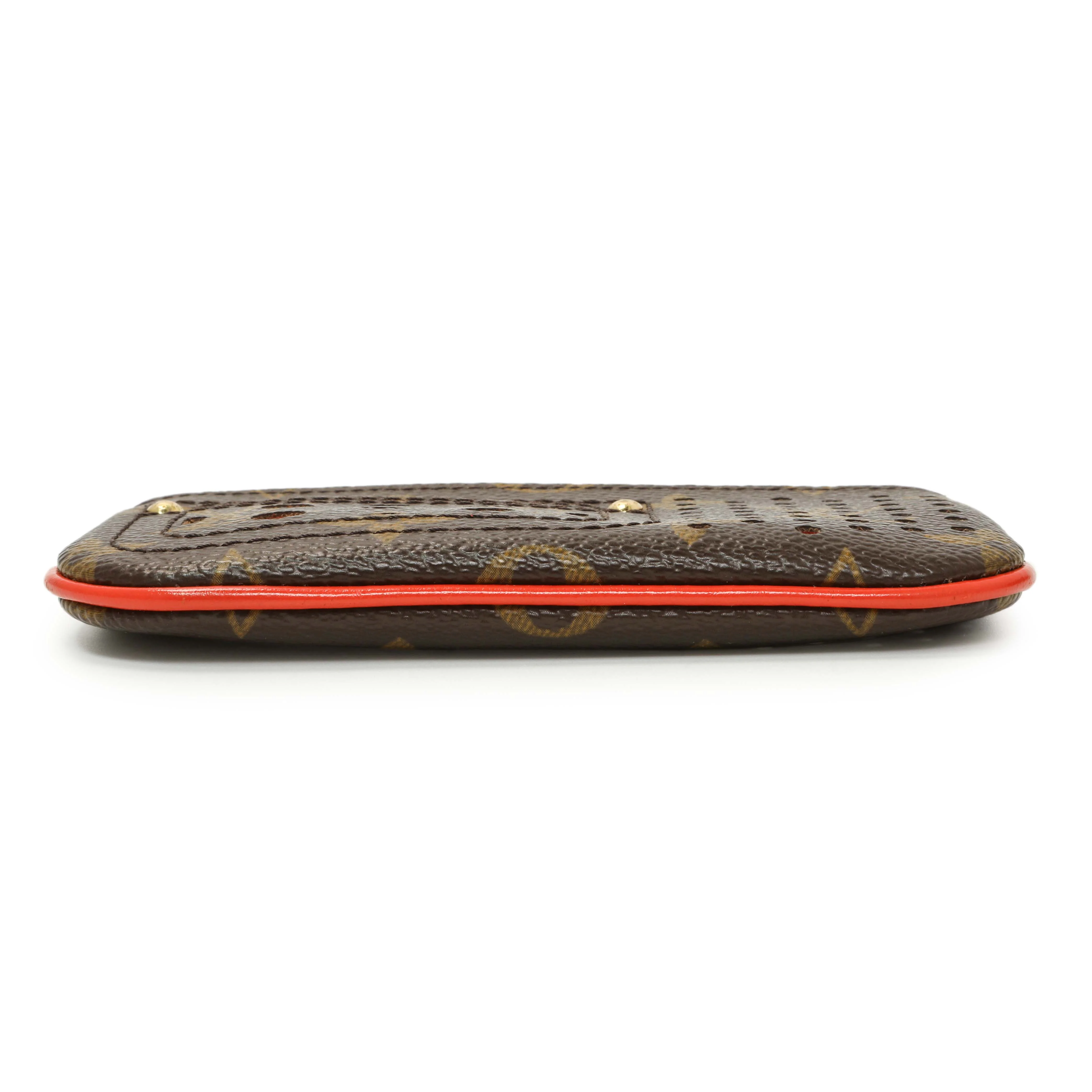 Louis Vuitton Monogram Perforated Key Pouch - Image 3