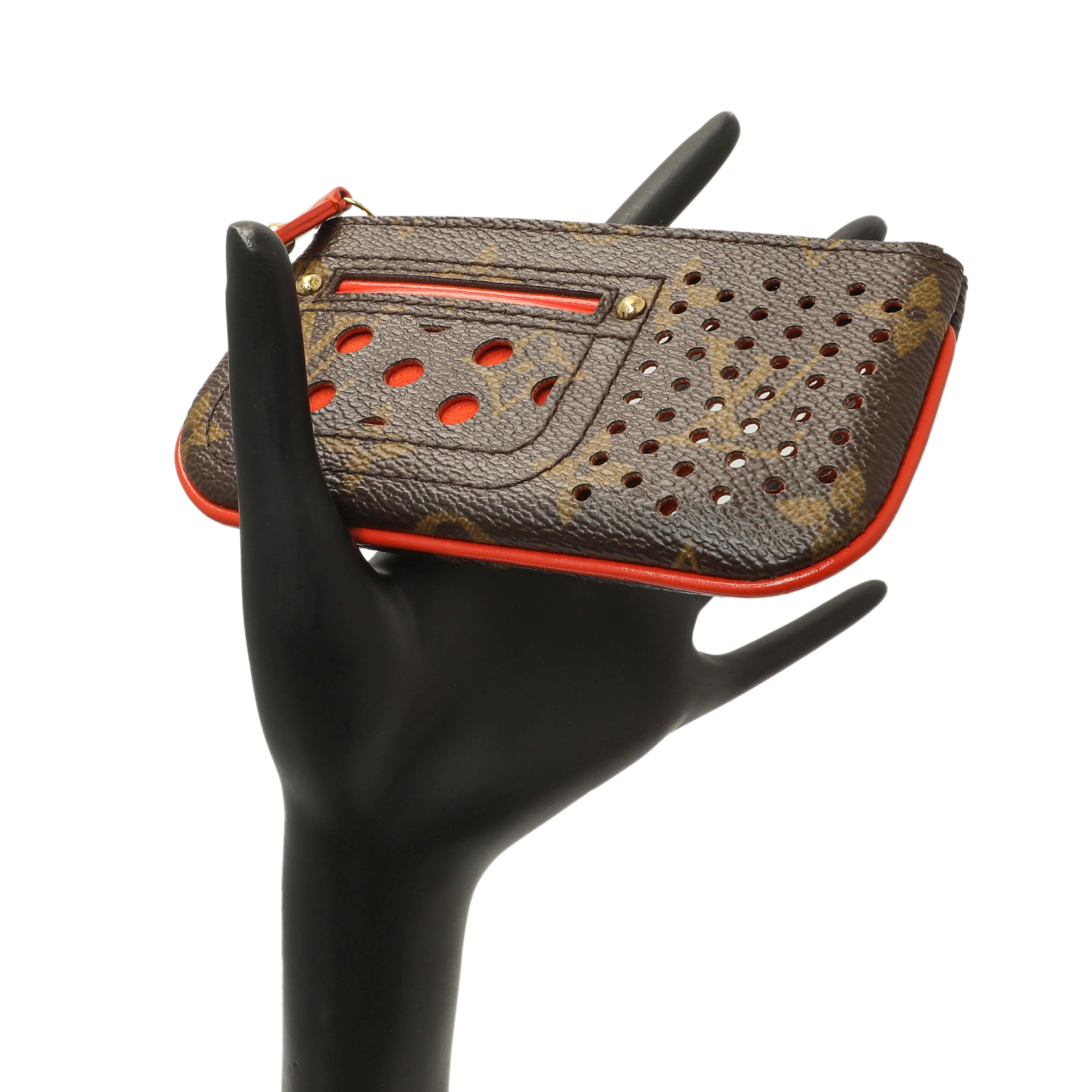 Louis Vuitton Monogram Perforated Key Pouch - Image 7