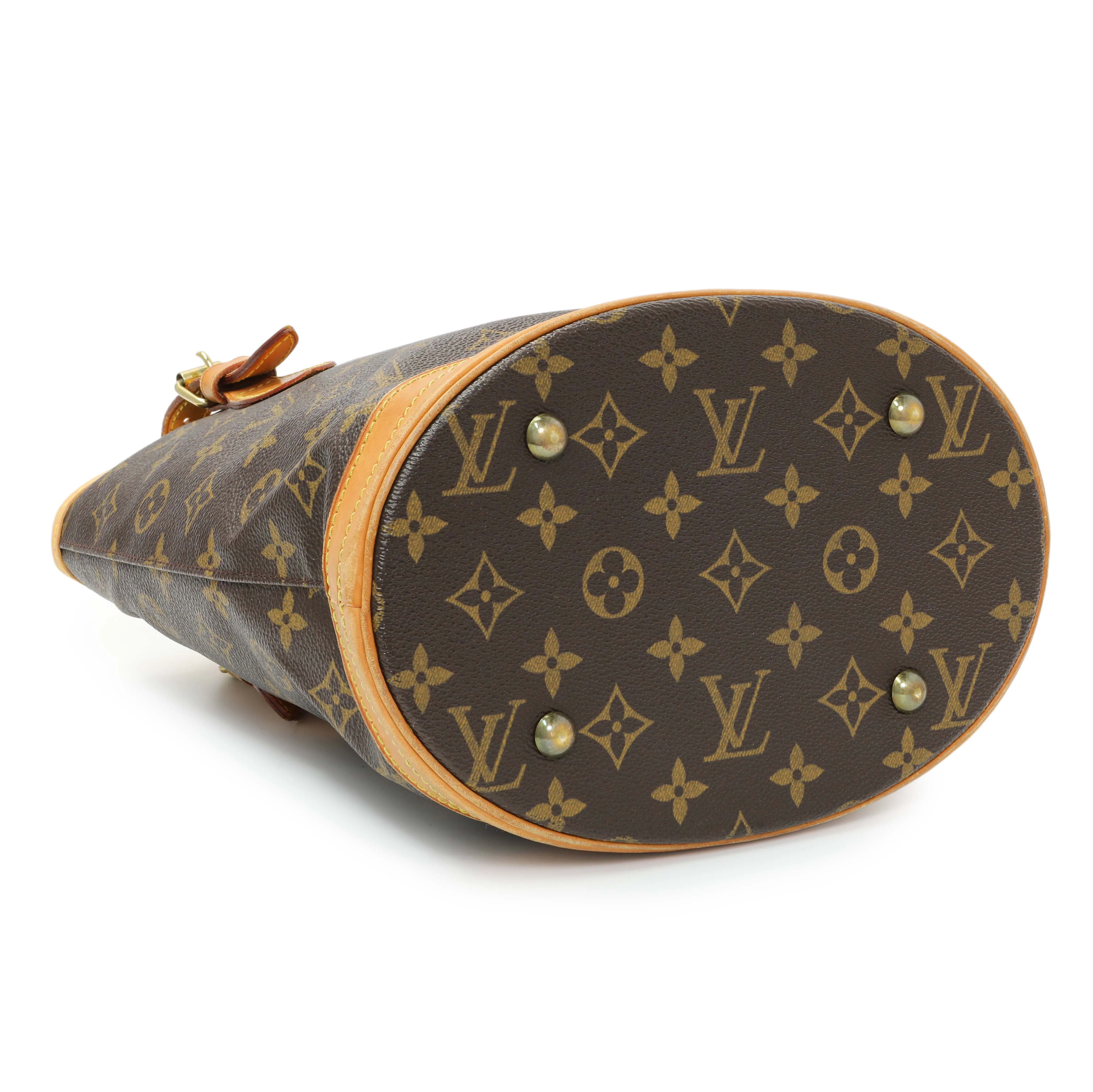 Louis Vuitton Monogram Petit Bucket 23 - Image 3