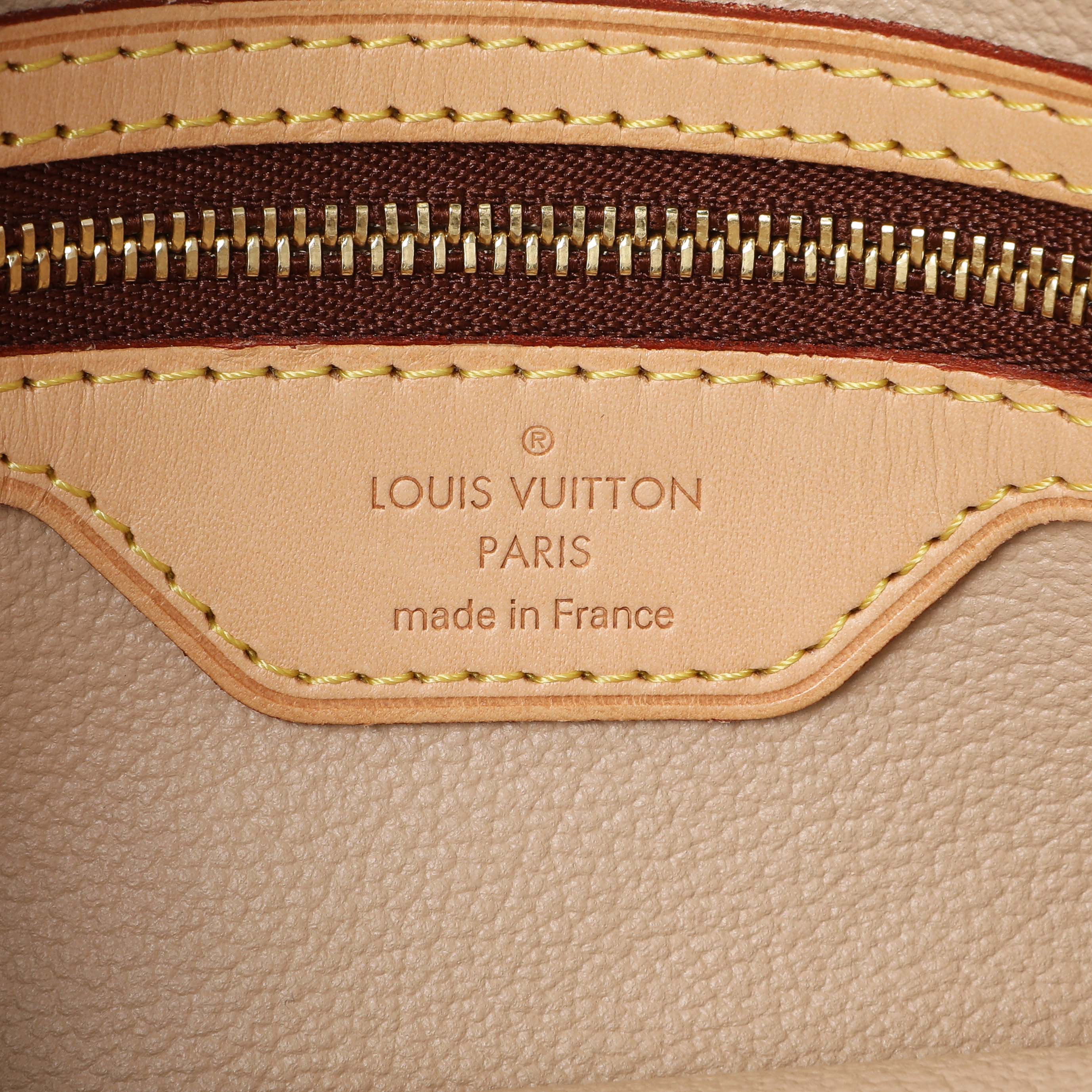 Louis Vuitton Monogram Petit Bucket 23 - Image 9