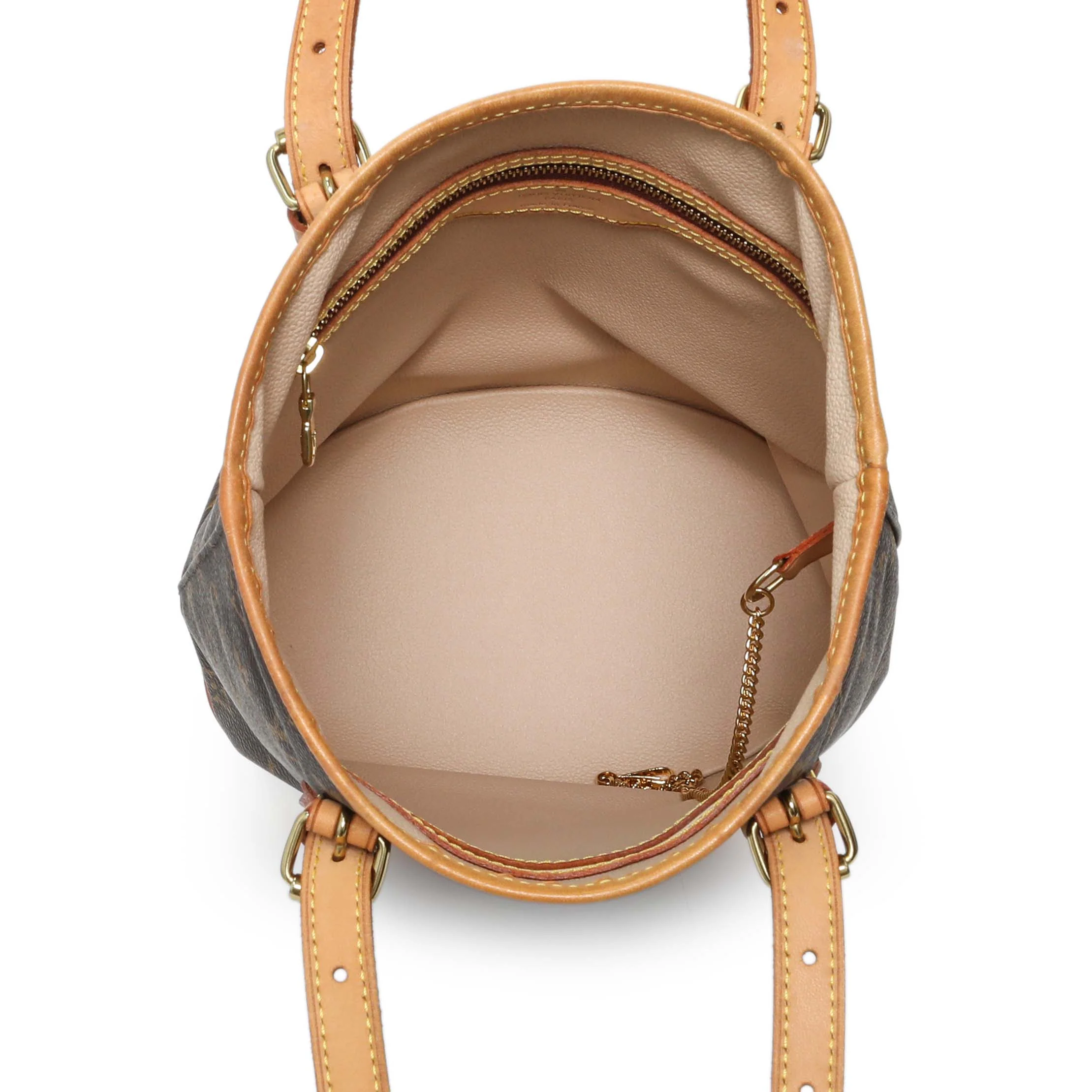 Louis Vuitton Monogram Petit Bucket 23 - Image 4