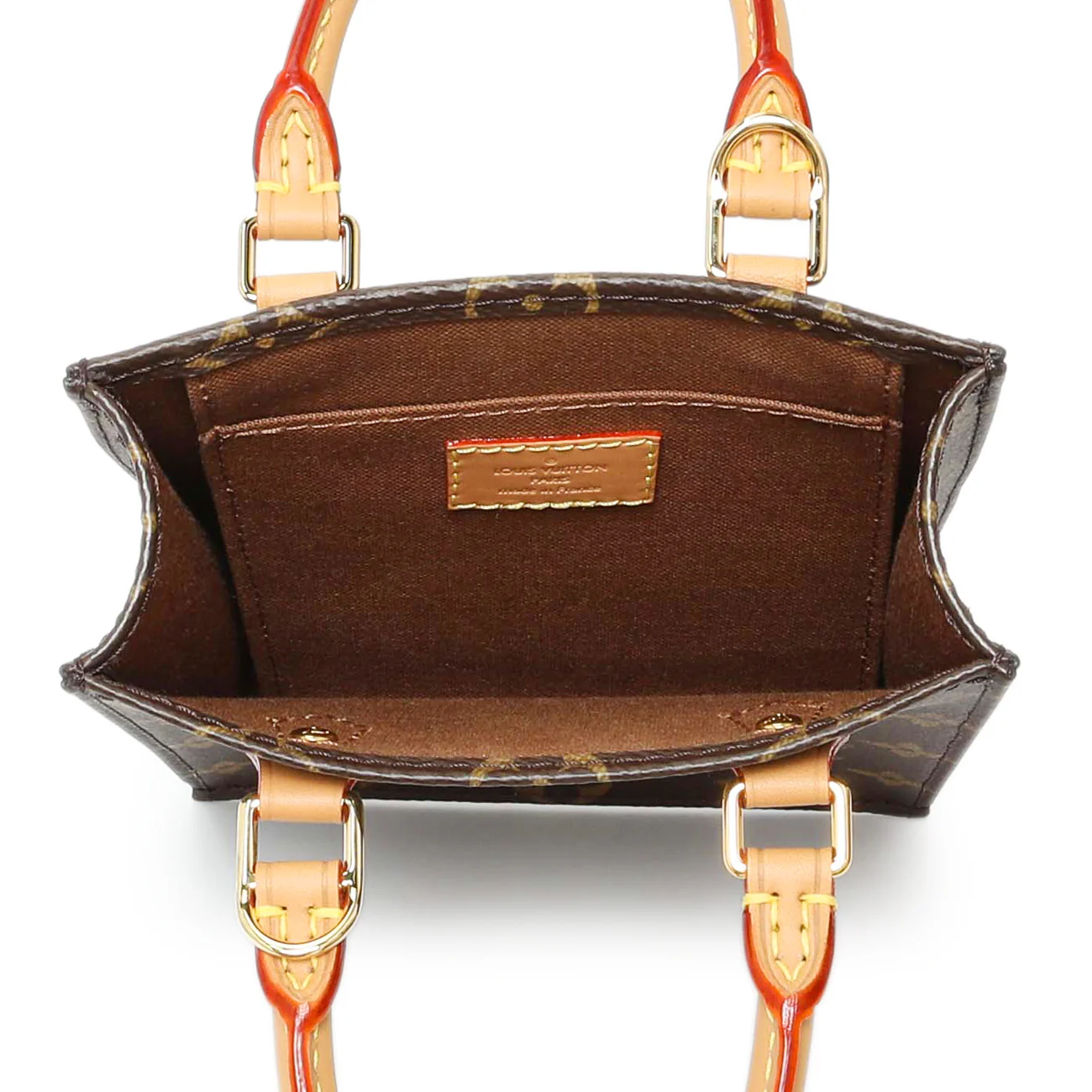 Louis Vuitton Monogram Petit Sac Plat - Image 4
