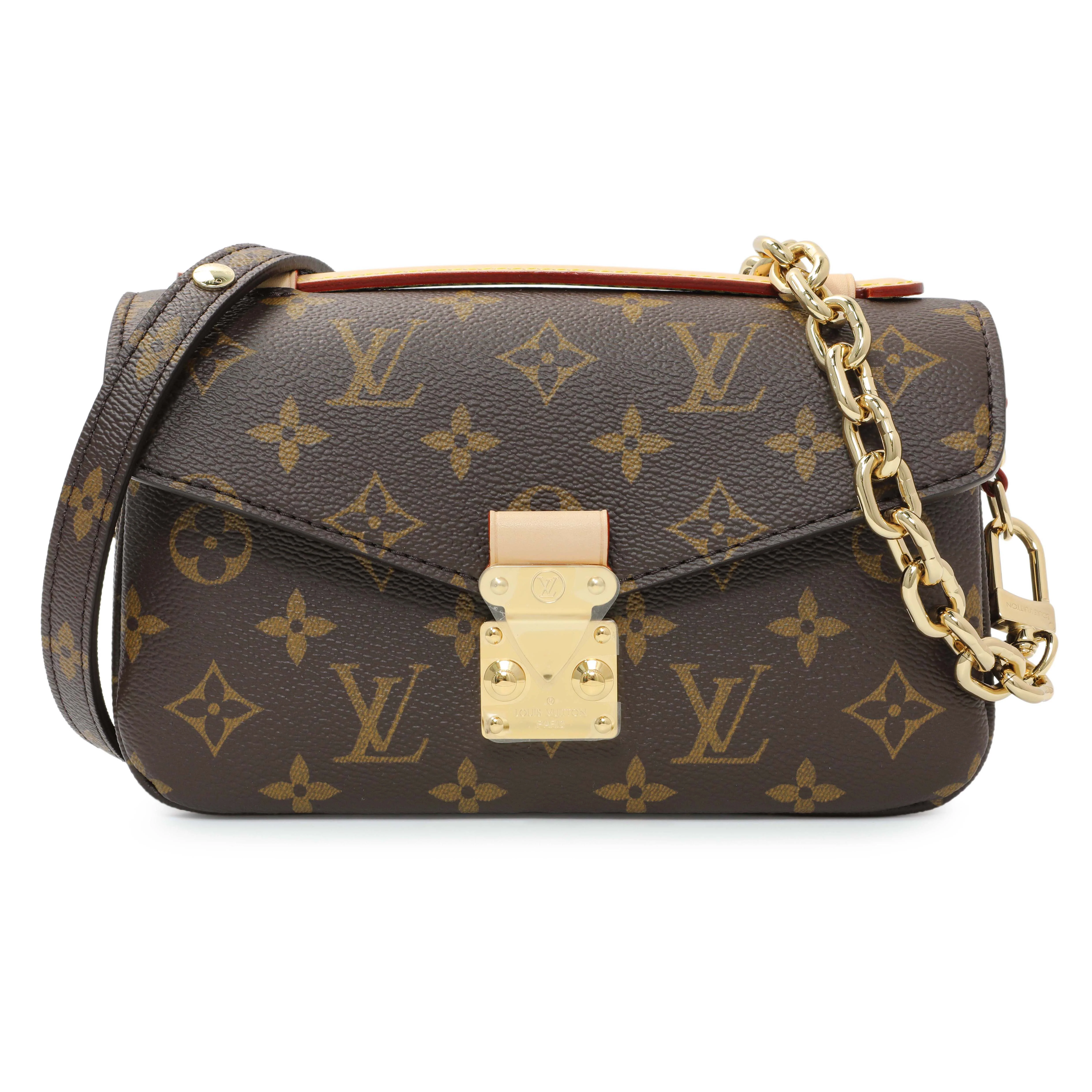 Louis Vuitton Monogram Pochette Metis East West