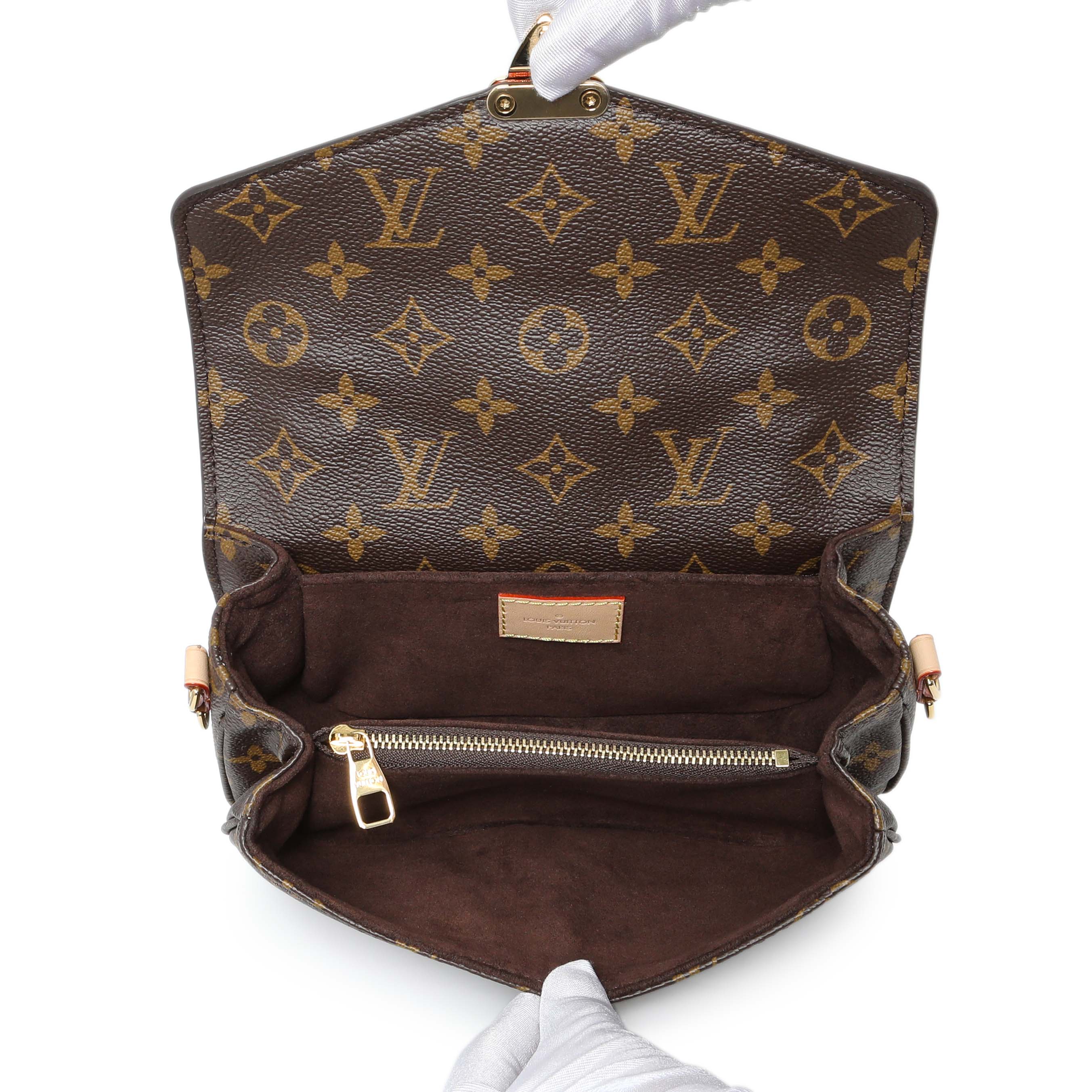 Louis Vuitton Monogram Pochette Metis East West - Image 4