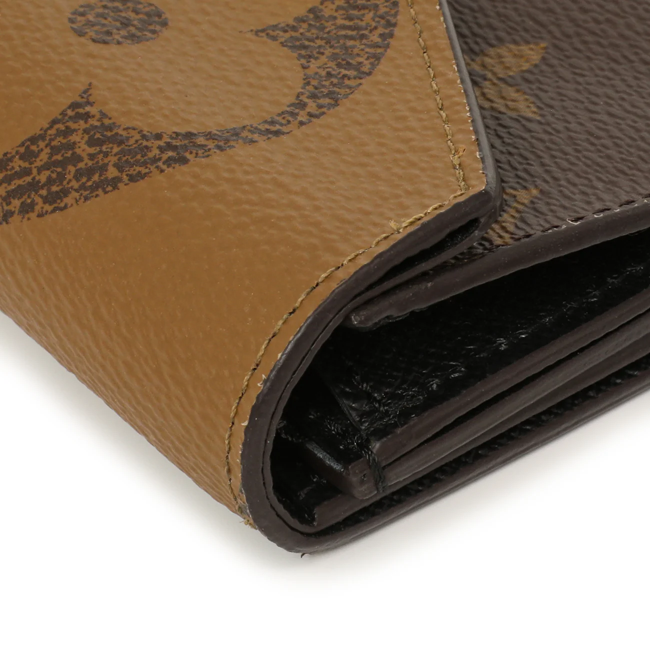 Louis Vuitton Monogram Reverse Zoe Wallet - Image 6