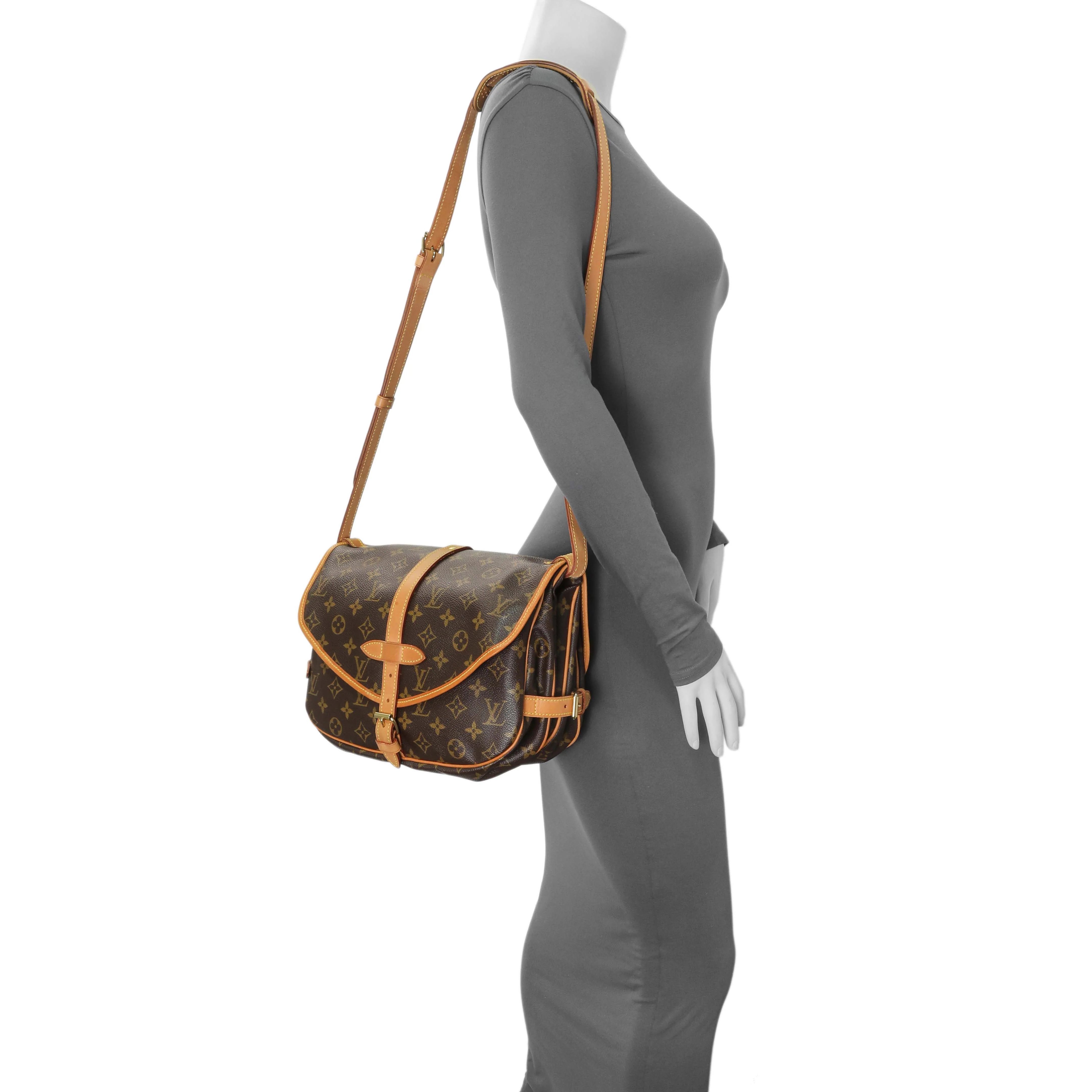 Louis Vuitton Monogram Saumur 30 - Image 10