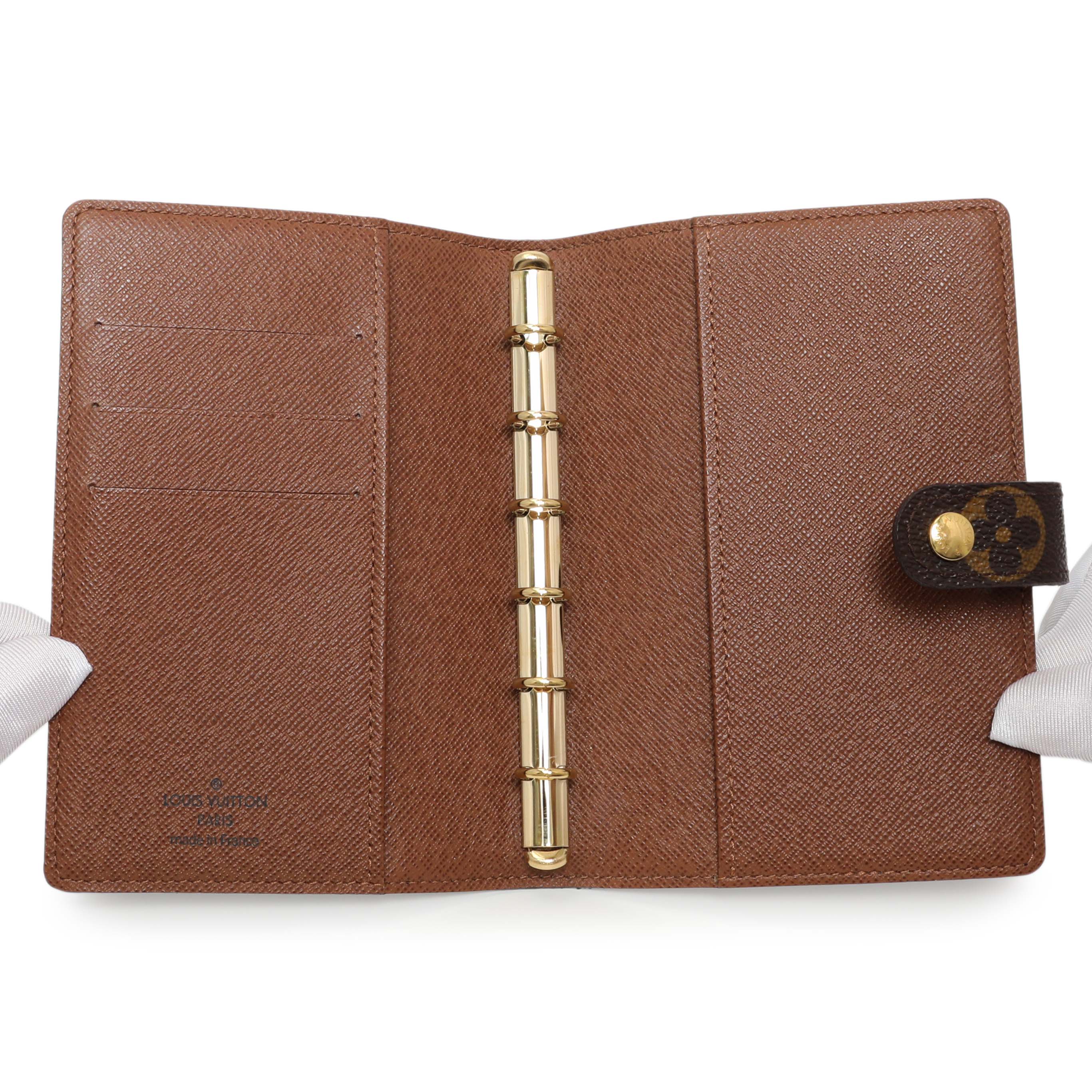 Louis Vuitton Monogram Small Ring Agenda Cover - Image 4