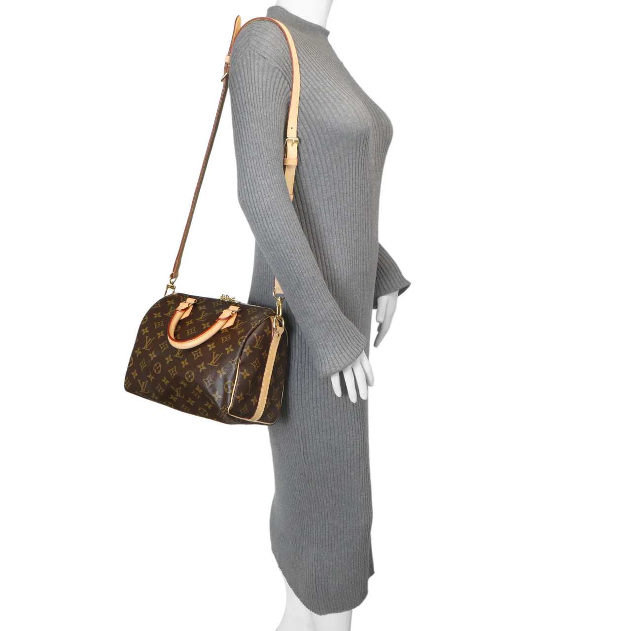 Louis Vuitton Monogram Speedy 25 Bandouliere - Image 7