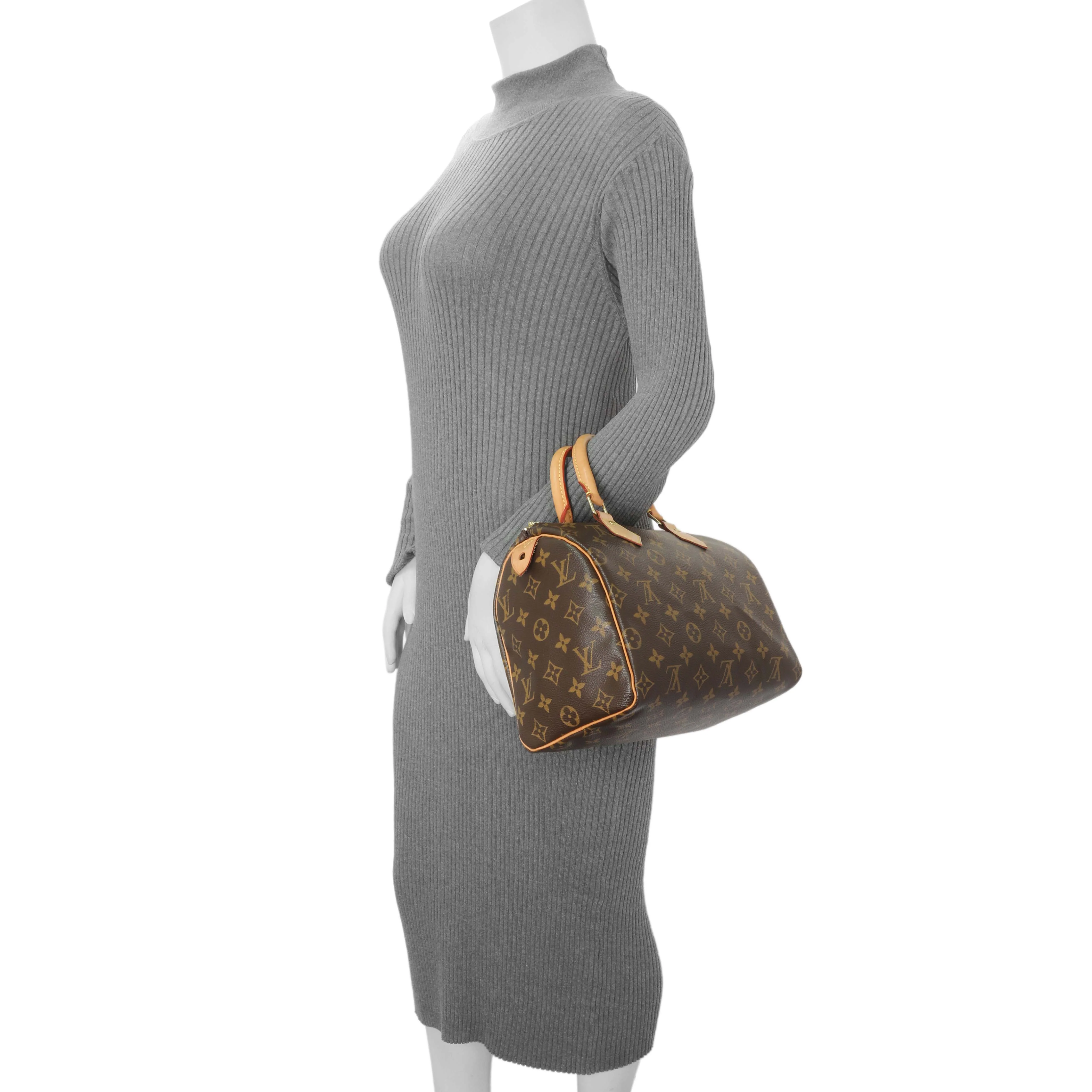 Louis Vuitton Monogram Speedy 25 - Image 9