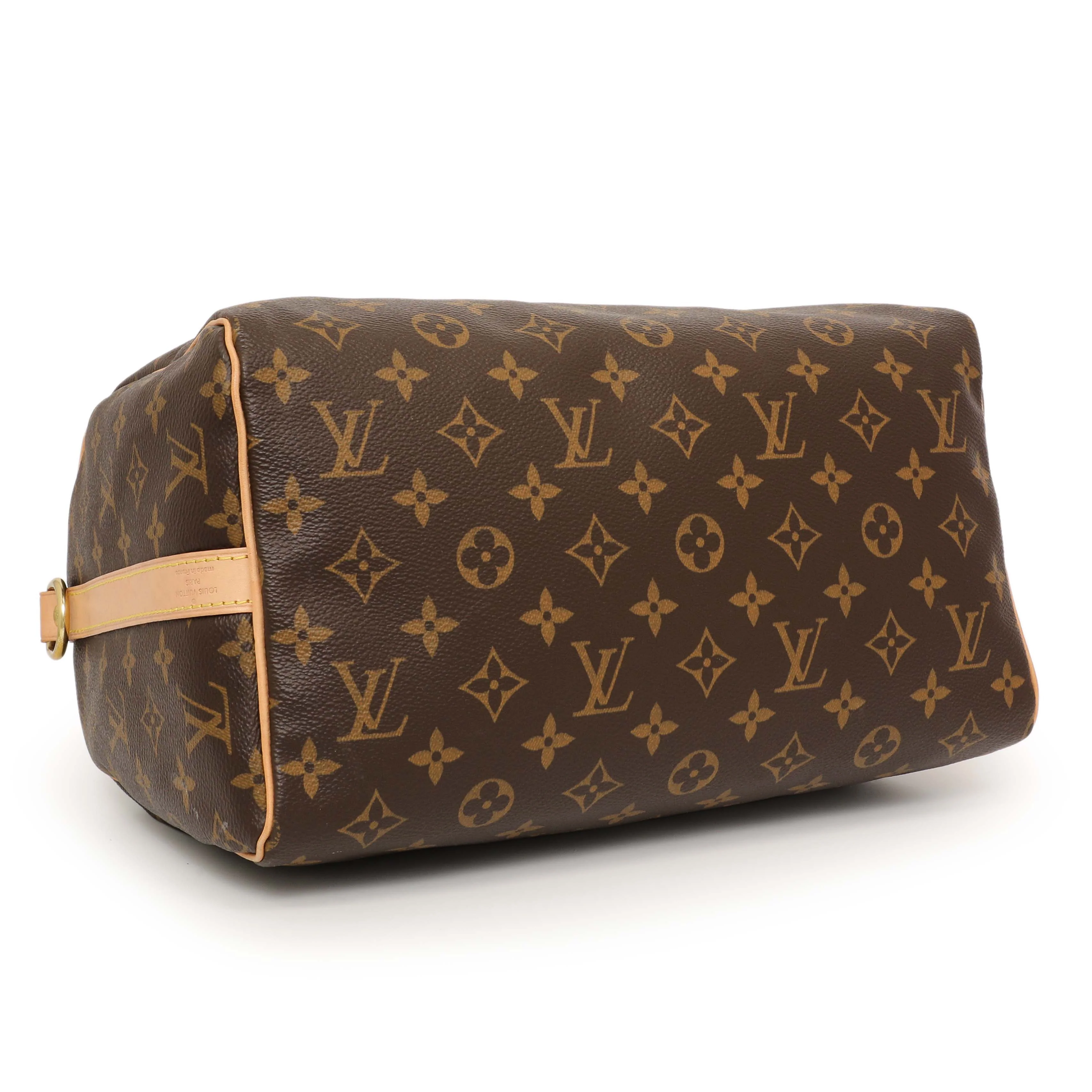 Louis Vuitton Monogram Speedy 30 Bandouliere - Image 3