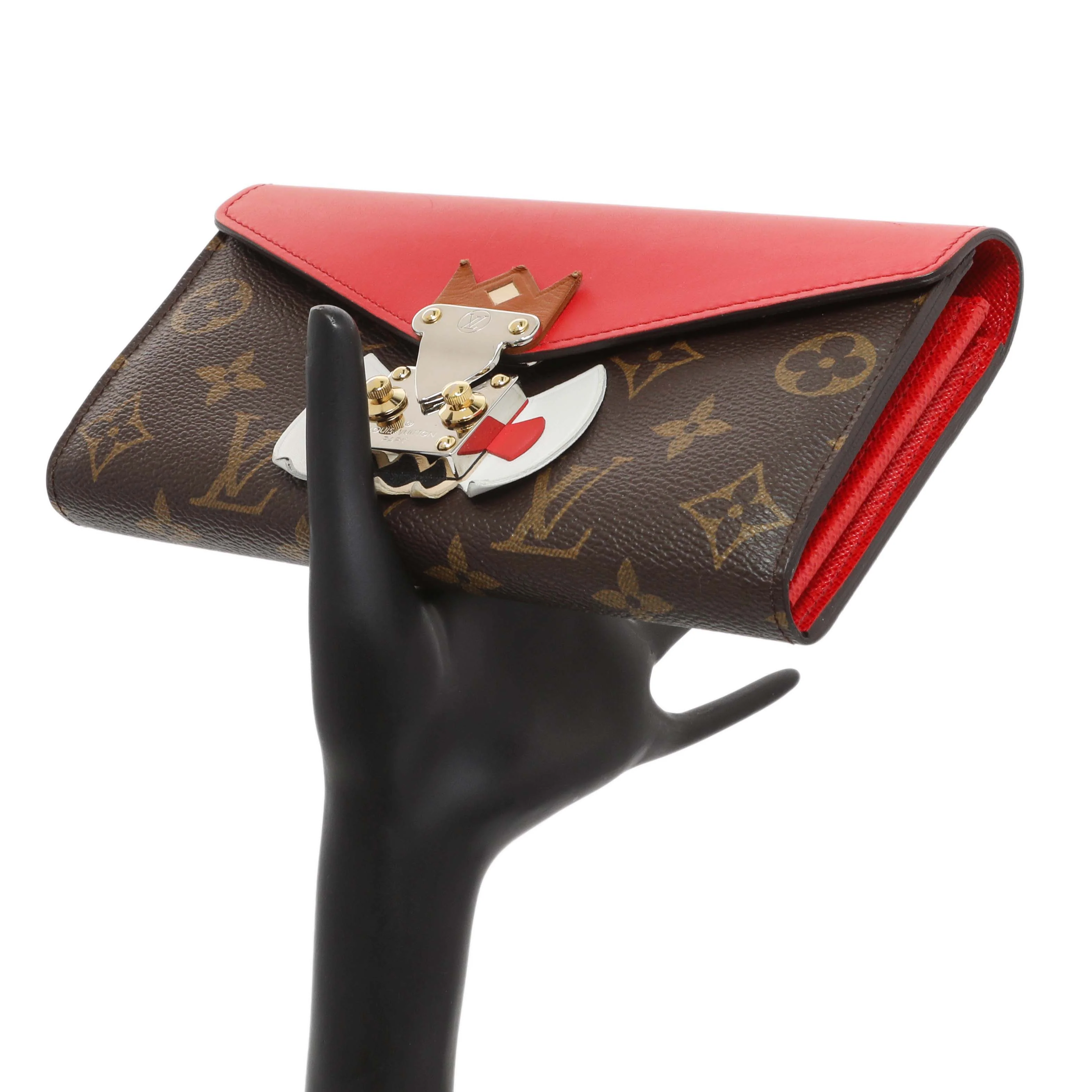 Louis Vuitton Monogram Tribal Mask Sarah Wallet - Image 6