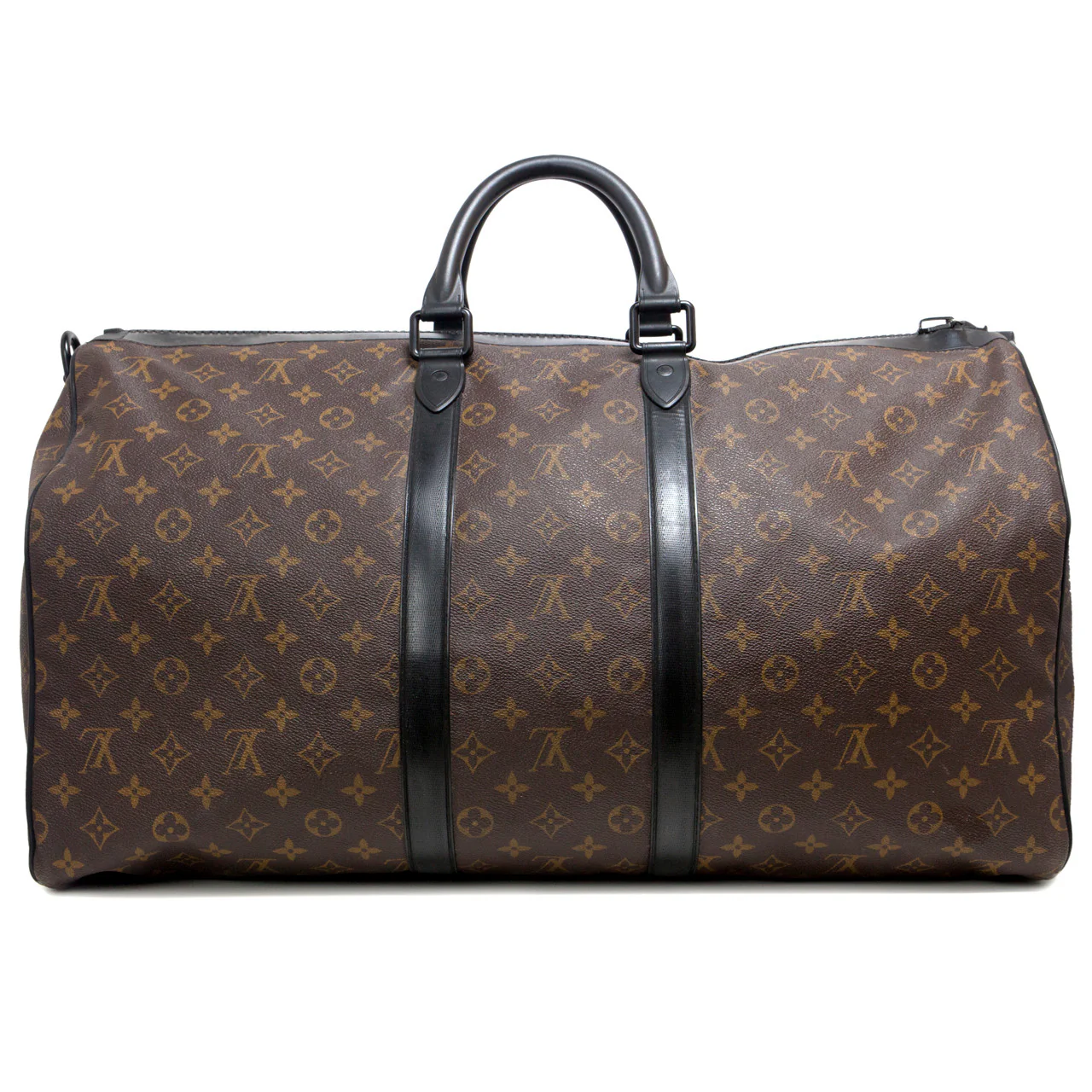 Louis Vuitton Monogram Waterproof Keepall Bandouliere 55 - Image 11