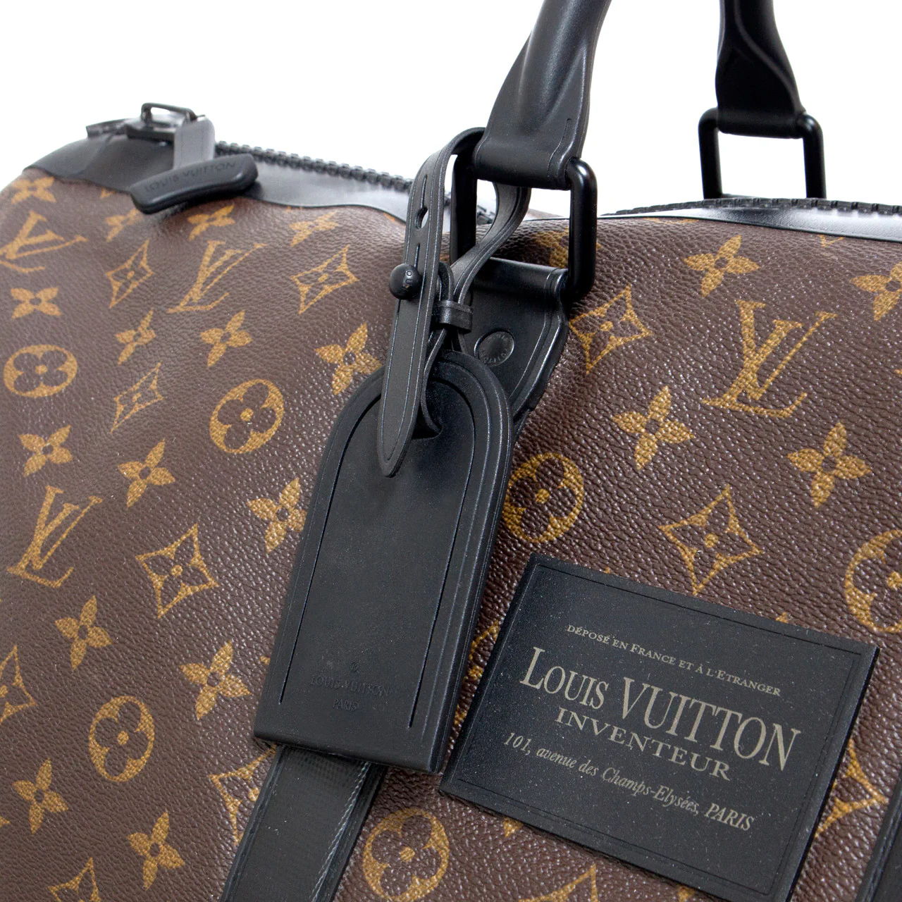 Louis Vuitton Monogram Waterproof Keepall Bandouliere 55 - Image 13