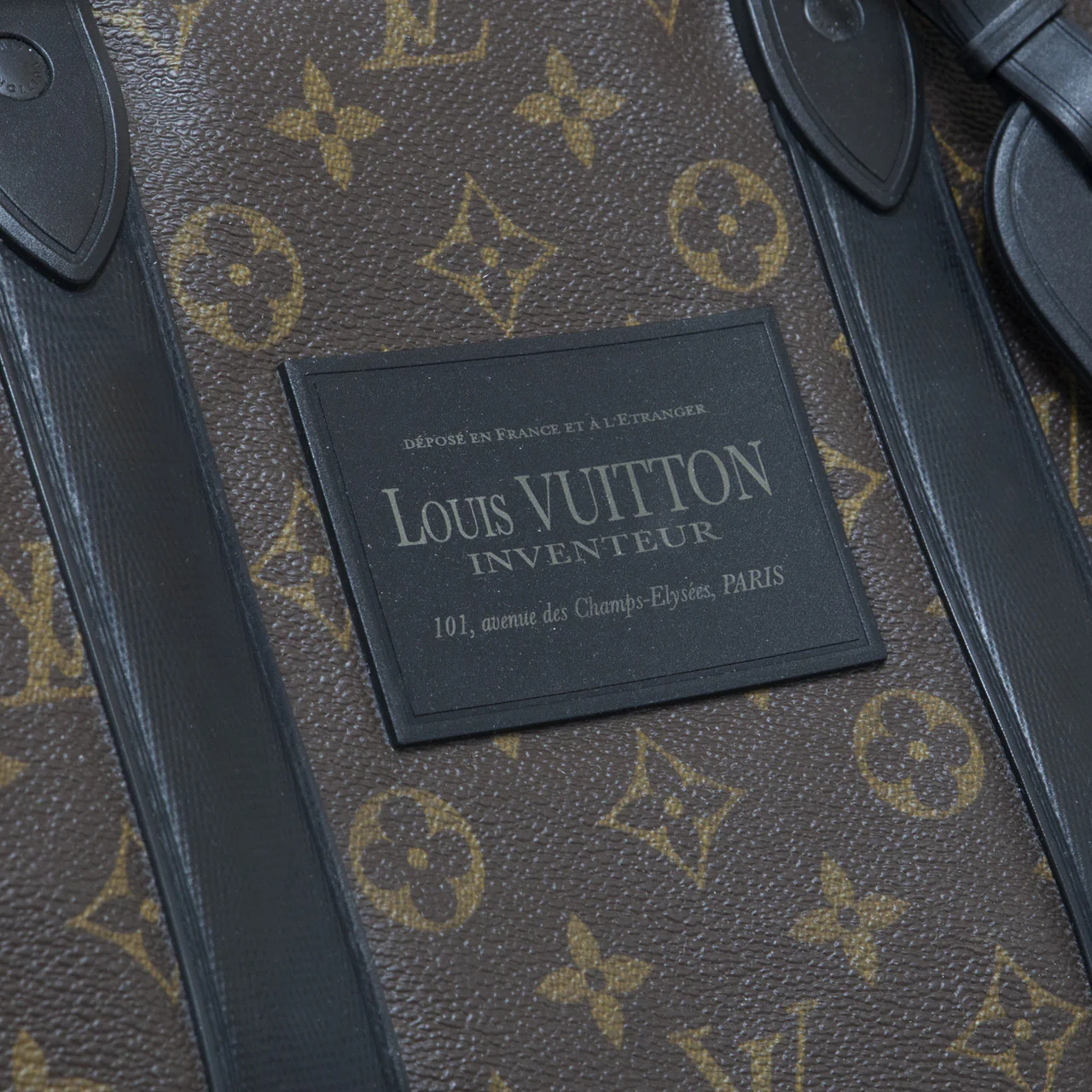 Louis Vuitton Monogram Waterproof Keepall Bandouliere 55 - Image 3