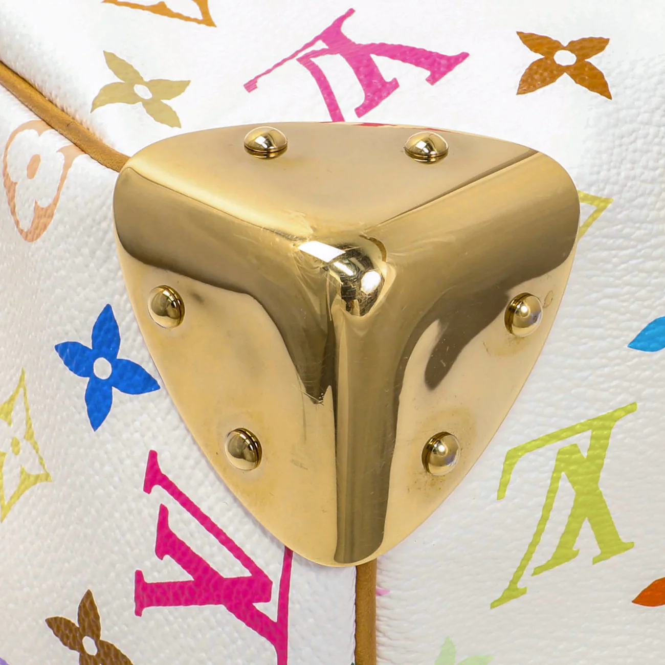 Louis Vuitton Monogram White Multicolor Speedy 30 - Image 6