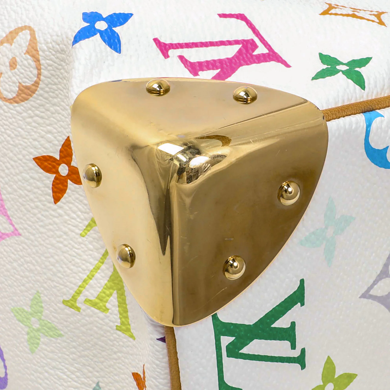 Louis Vuitton Monogram White Multicolor Speedy 30 - Image 7