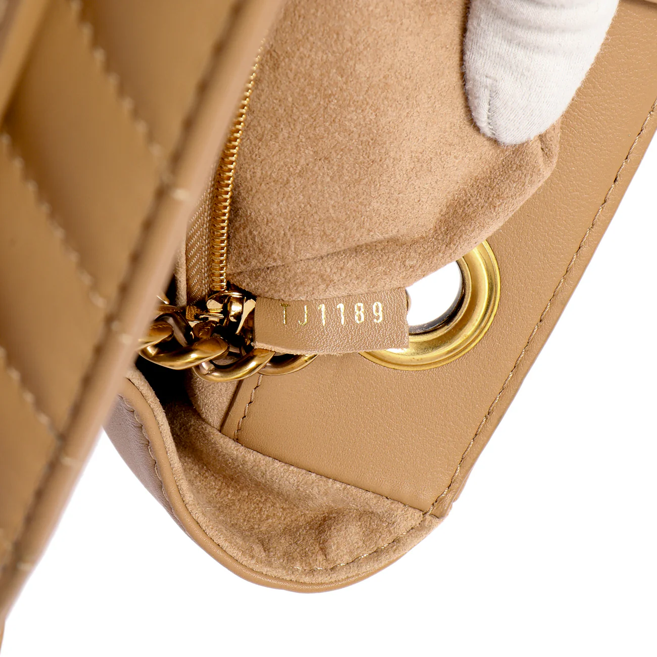 Louis Vuitton Noisette Calfskin New Wave Chain Tote - Image 10