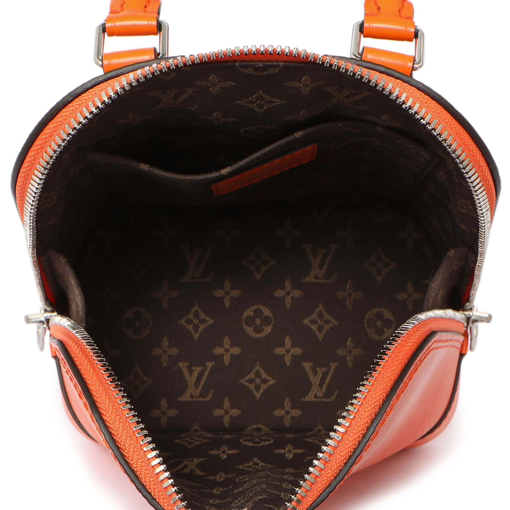 Louis Vuitton Orange Epi Alma Backpack - Image 4