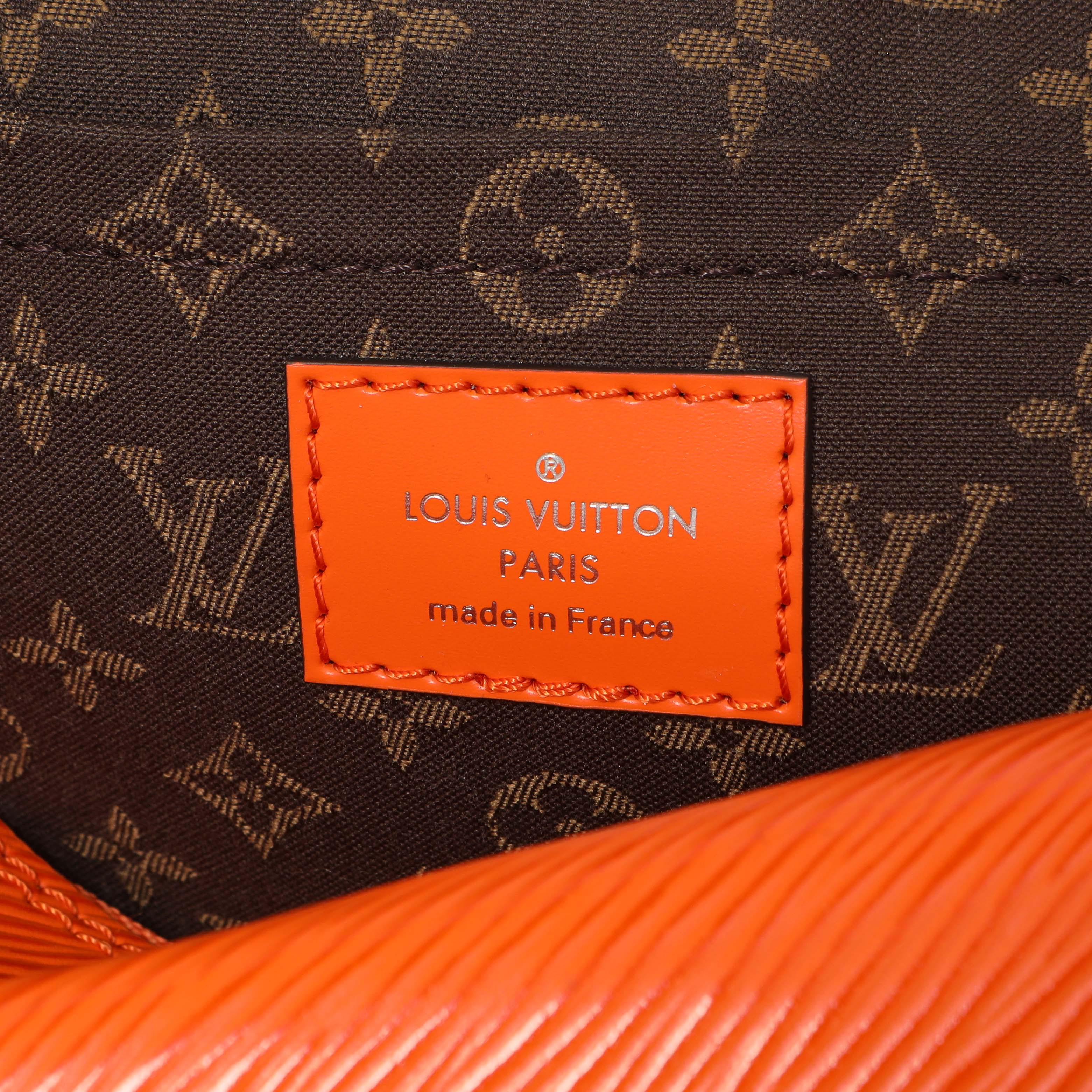 Louis Vuitton Orange Epi Alma Backpack - Image 5