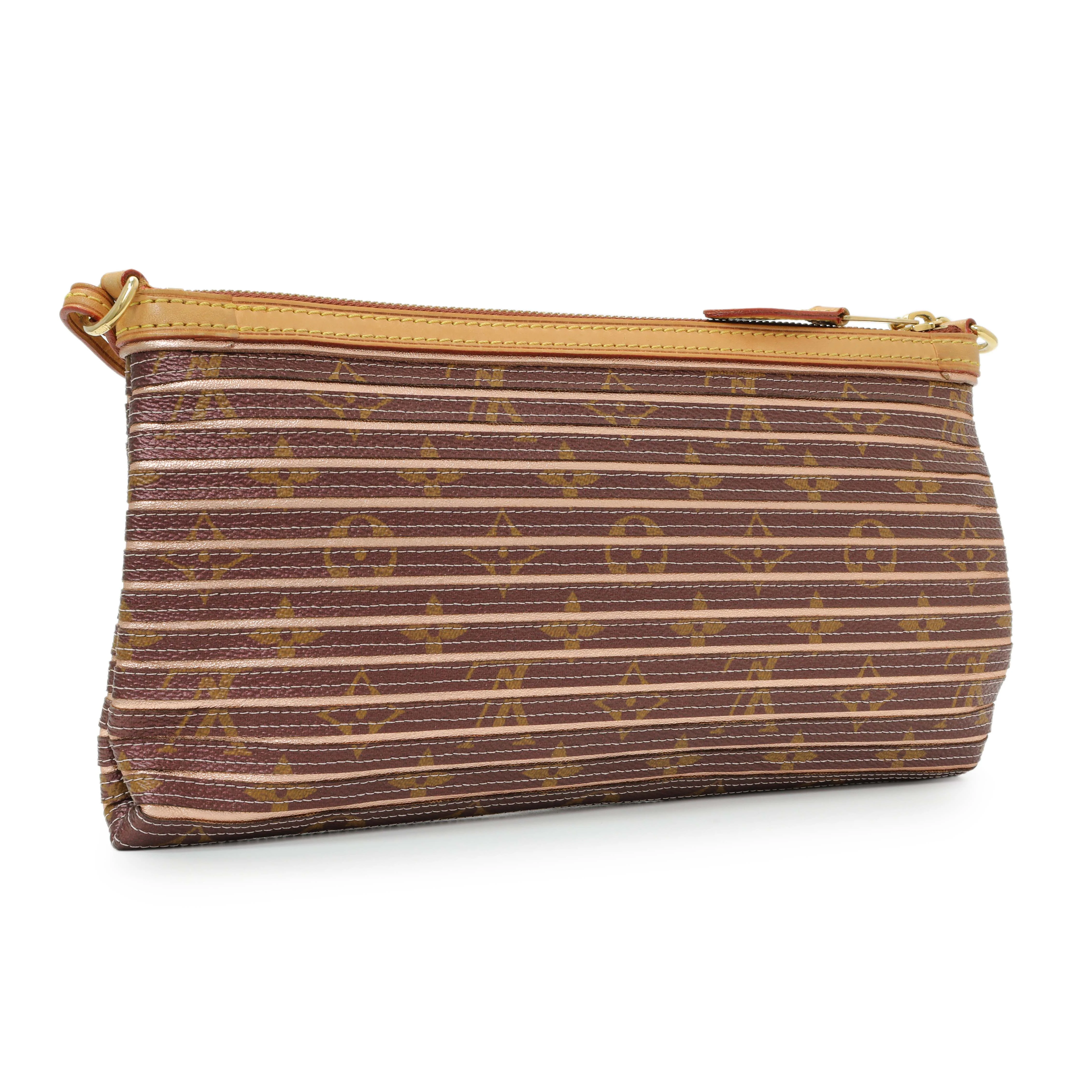 Louis Vuitton Peach Monogram Eden Zoe Pochette - Image 2