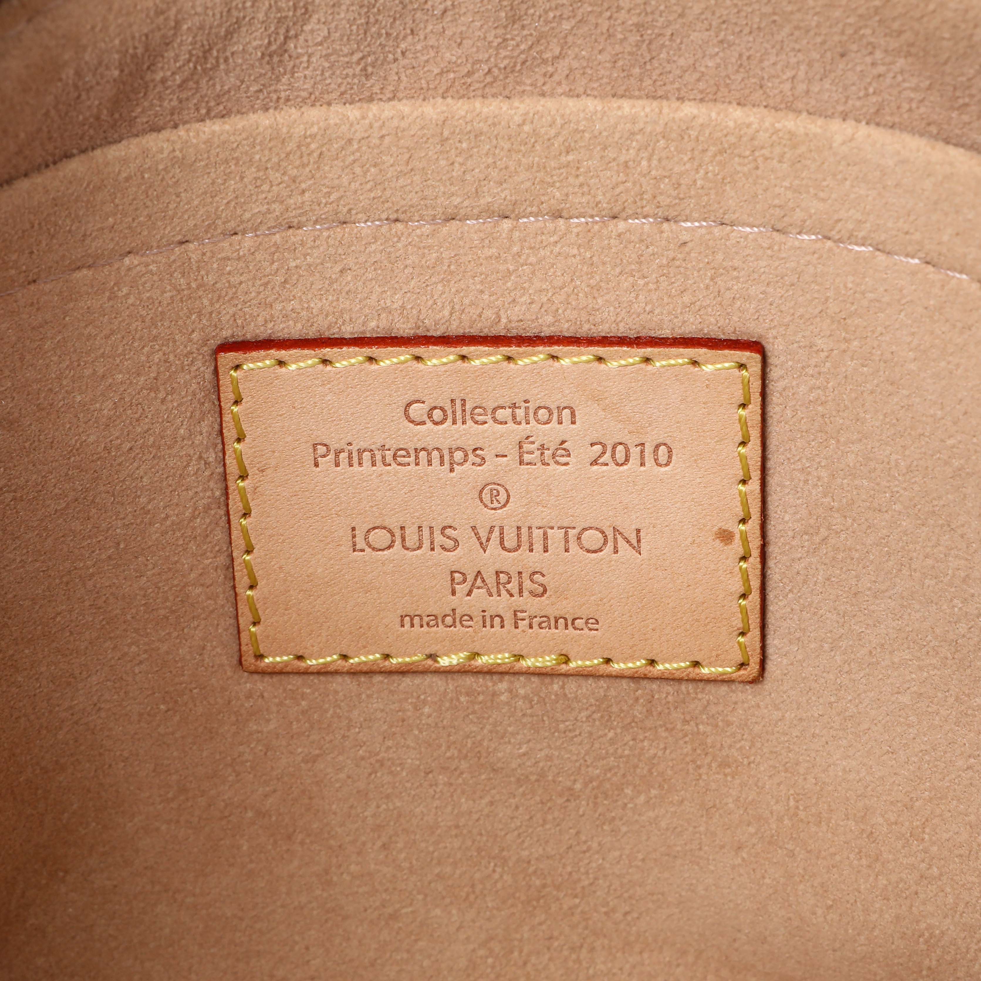 Louis Vuitton Peach Monogram Eden Zoe Pochette - Image 5