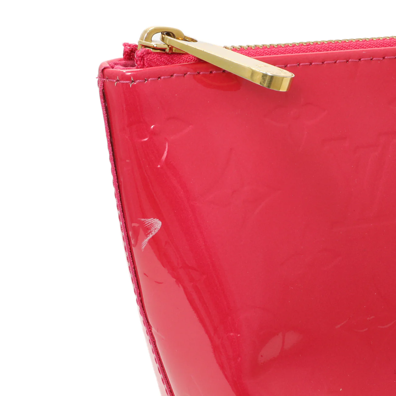 Louis Vuitton Pink Vernis Bellevue PM - Image 12
