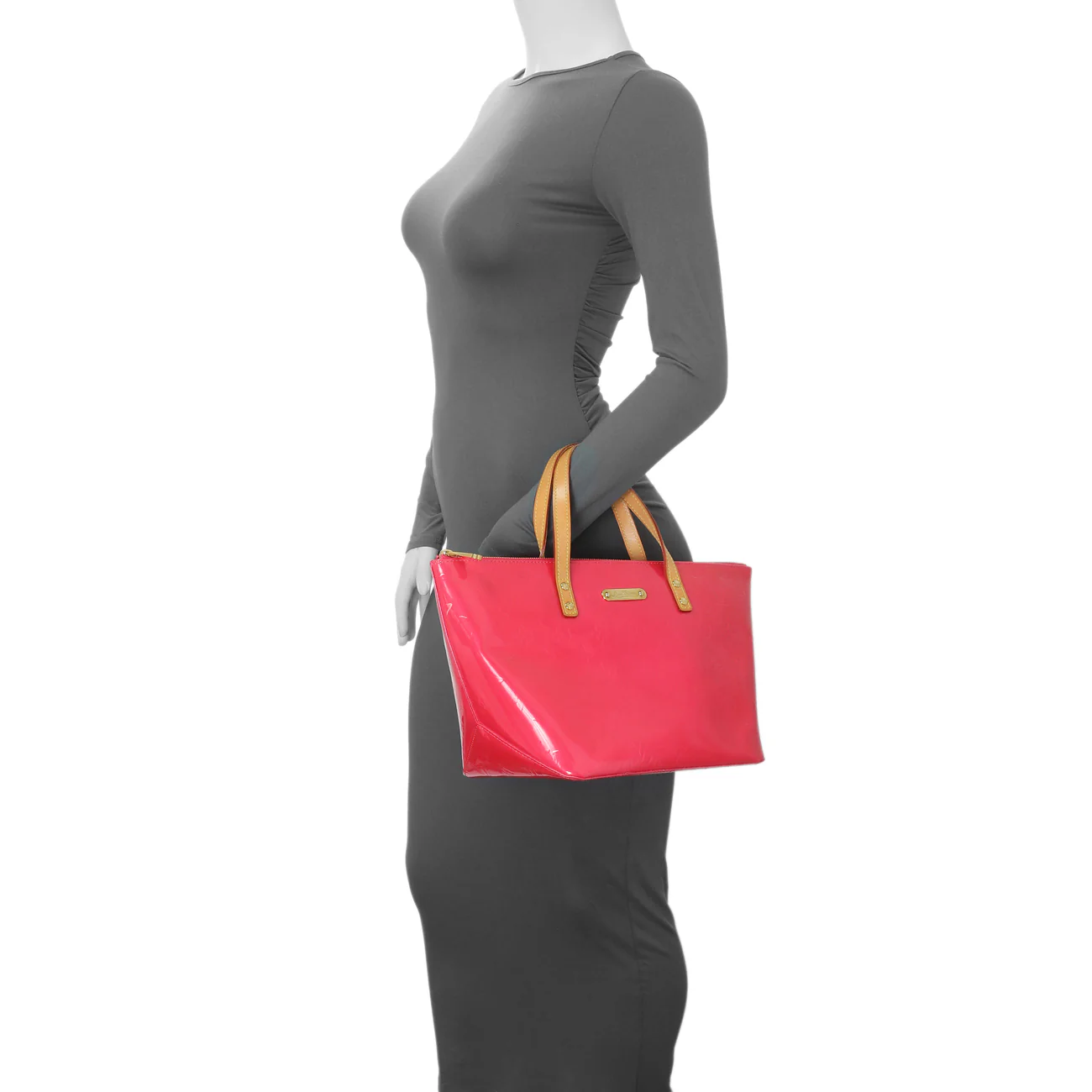 Louis Vuitton Pink Vernis Bellevue PM - Image 13