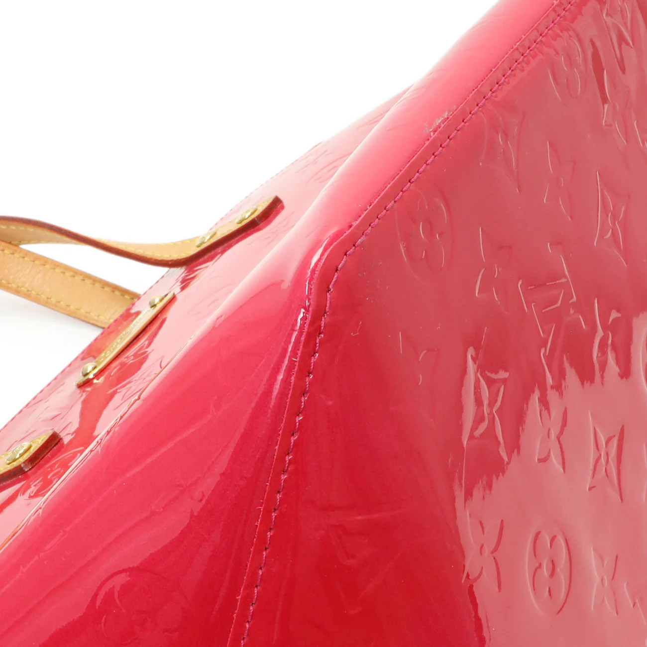 Louis Vuitton Pink Vernis Bellevue PM - Image 4