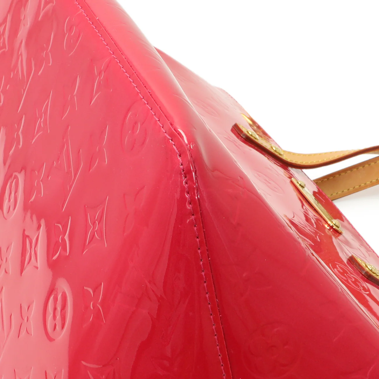 Louis Vuitton Pink Vernis Bellevue PM - Image 5