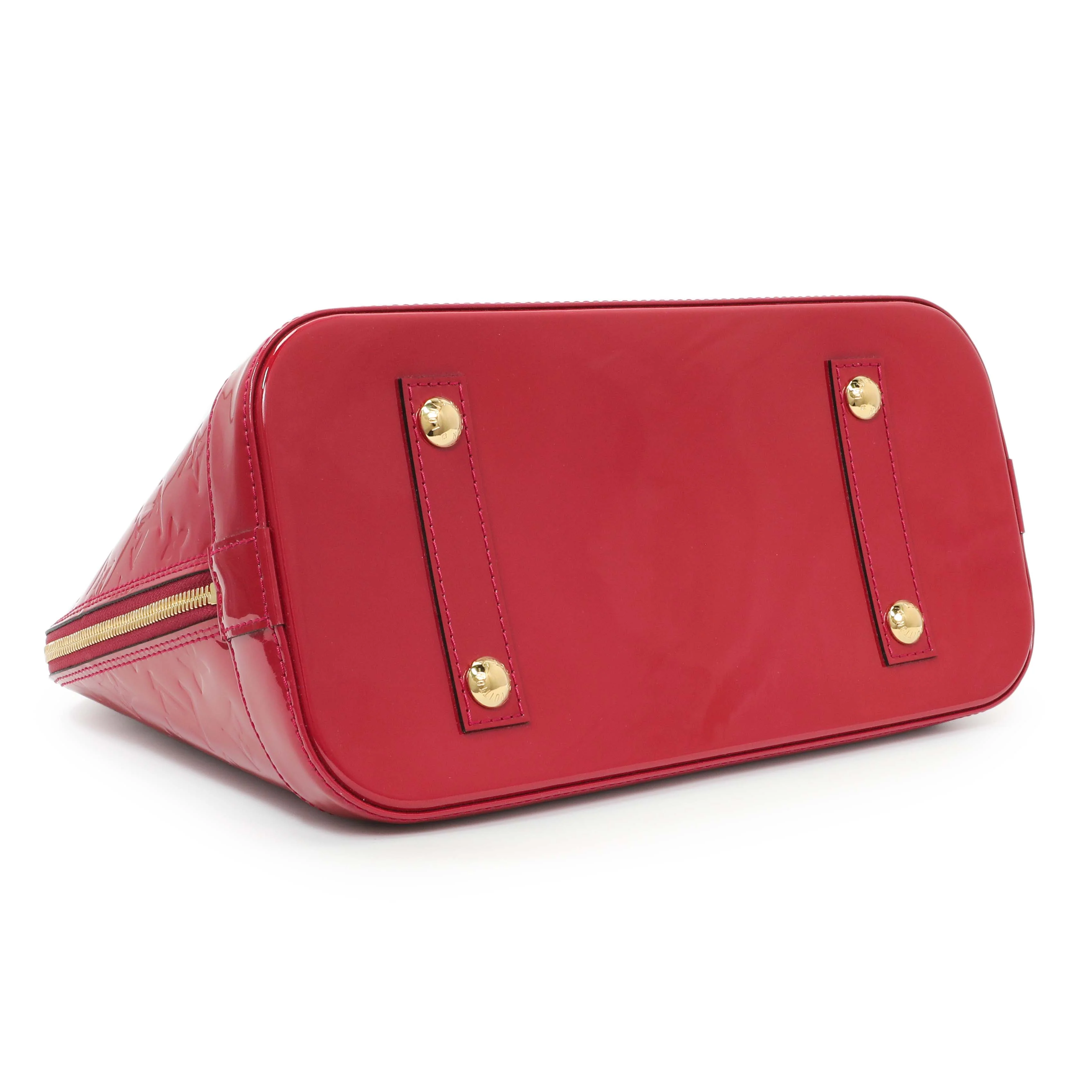 Louis Vuitton Pomme D'Amour Vernis Alma PM - Image 3