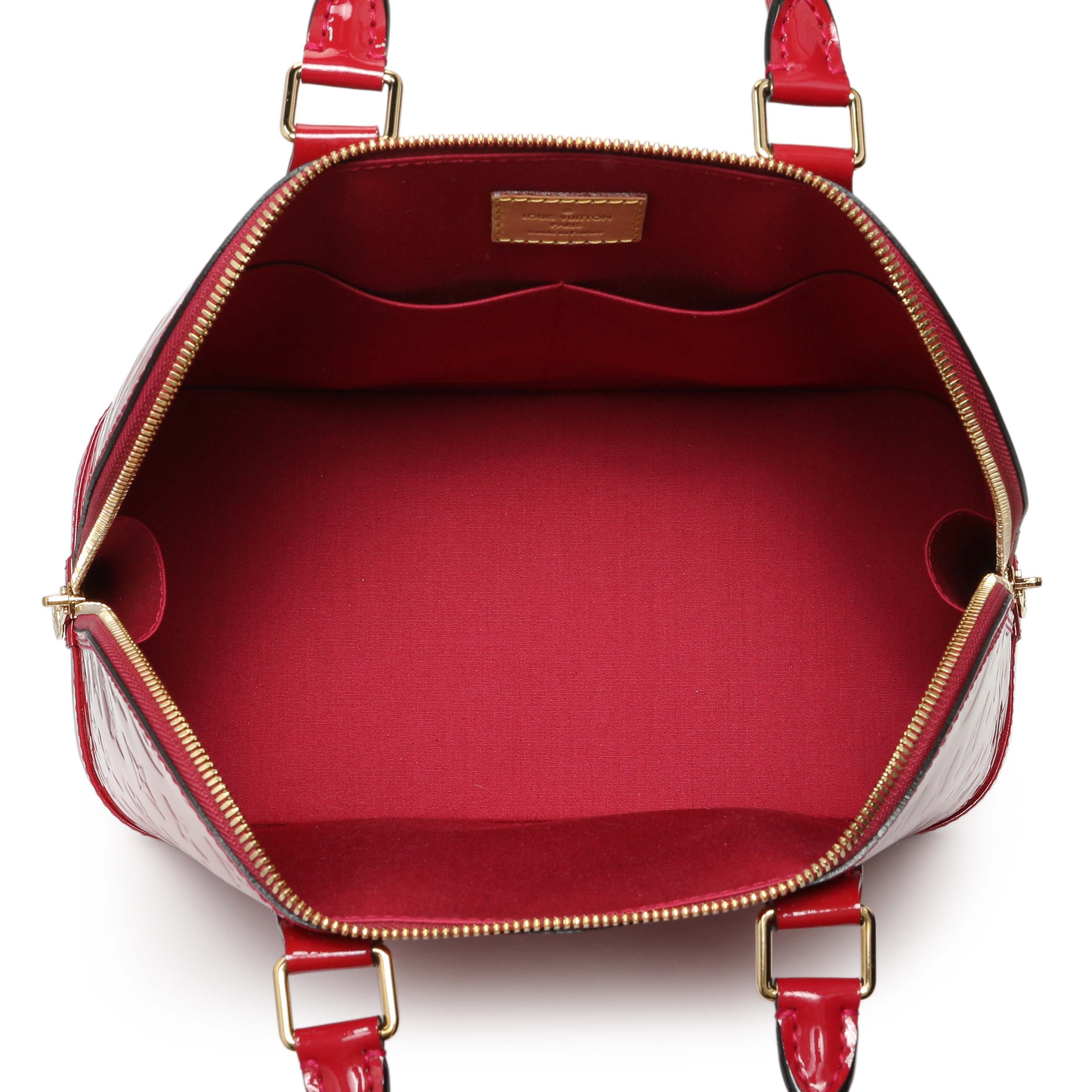 Louis Vuitton Pomme D'Amour Vernis Alma PM - Image 4