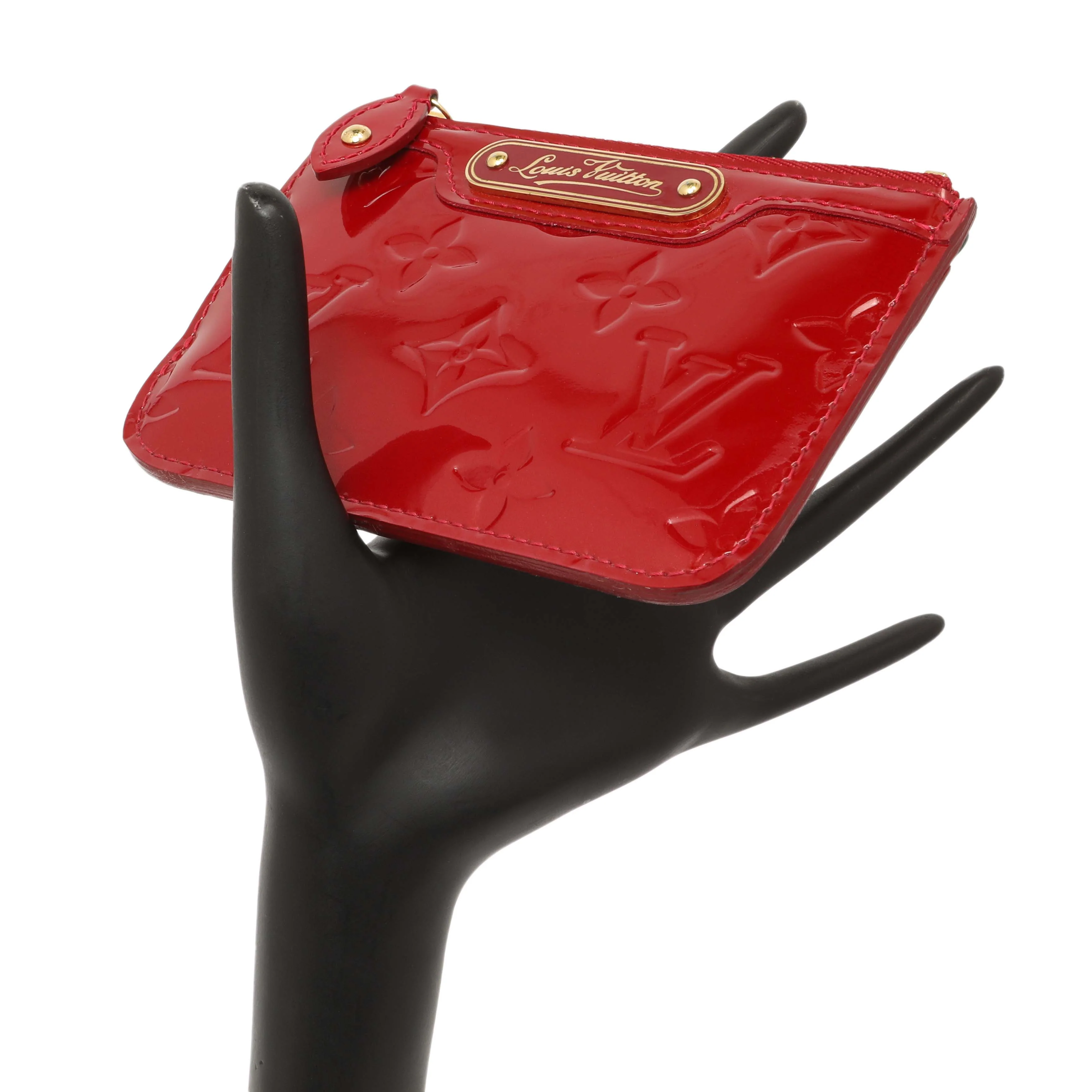 Louis Vuitton Pomme D'Amour Vernis Key Pouch - Image 7
