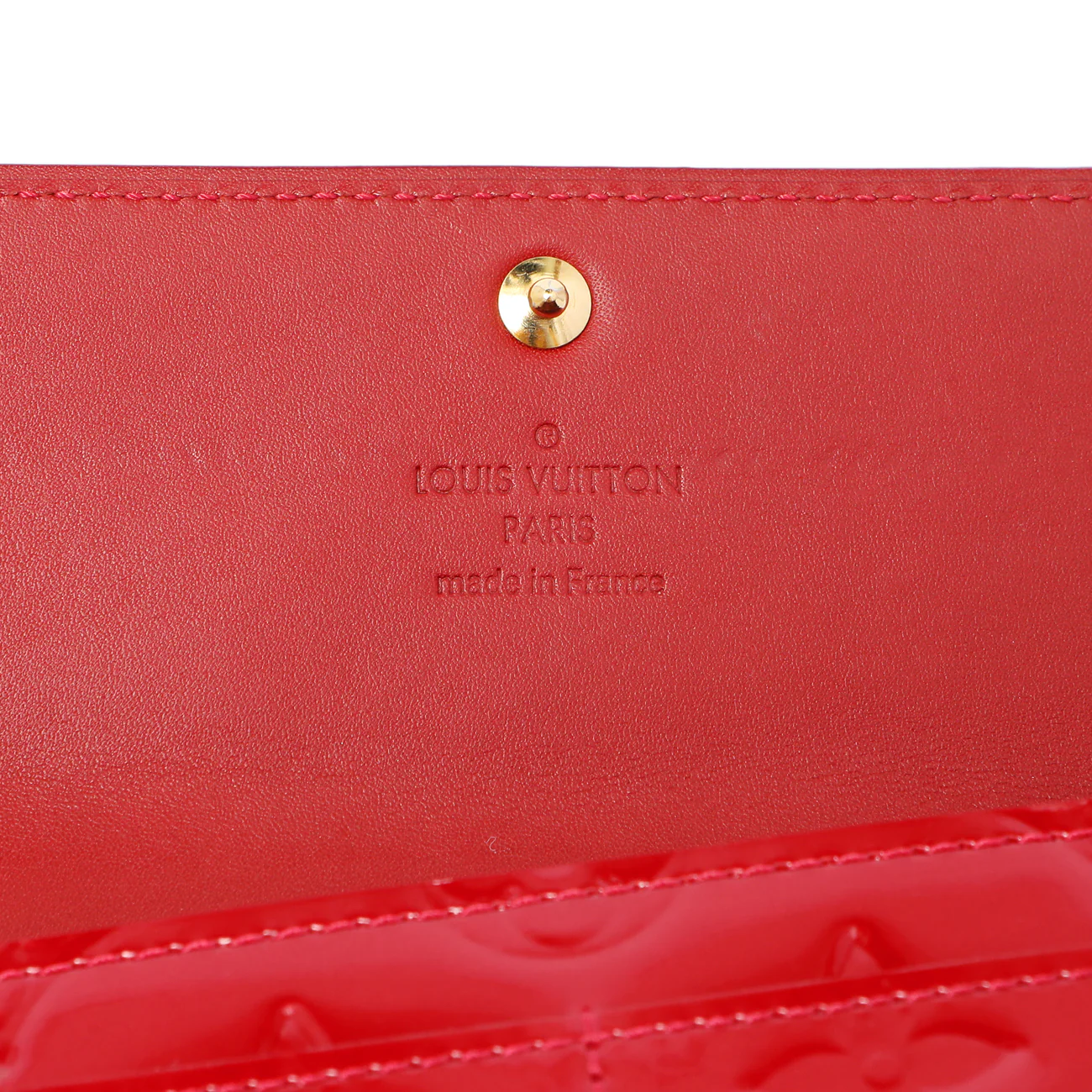 Louis Vuitton Pomme D'Amour Vernis Sarah Wallet - Image 6