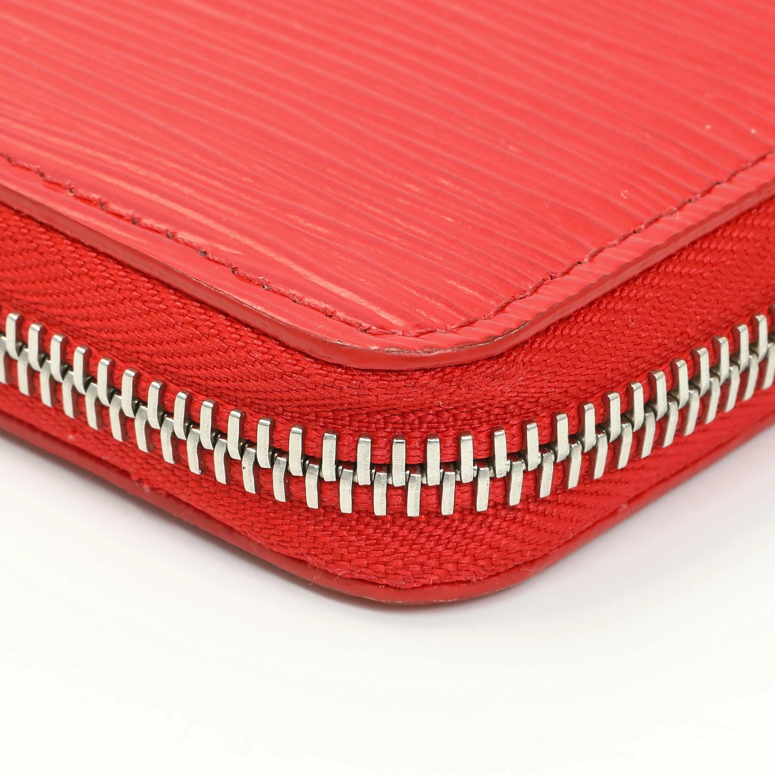 Louis Vuitton Red Epi Clemence Wallet - Image 11