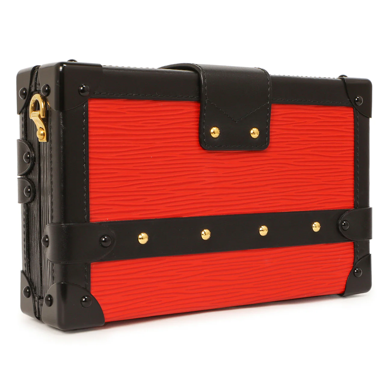 Louis Vuitton Red Epi Petite Malle - Image 2